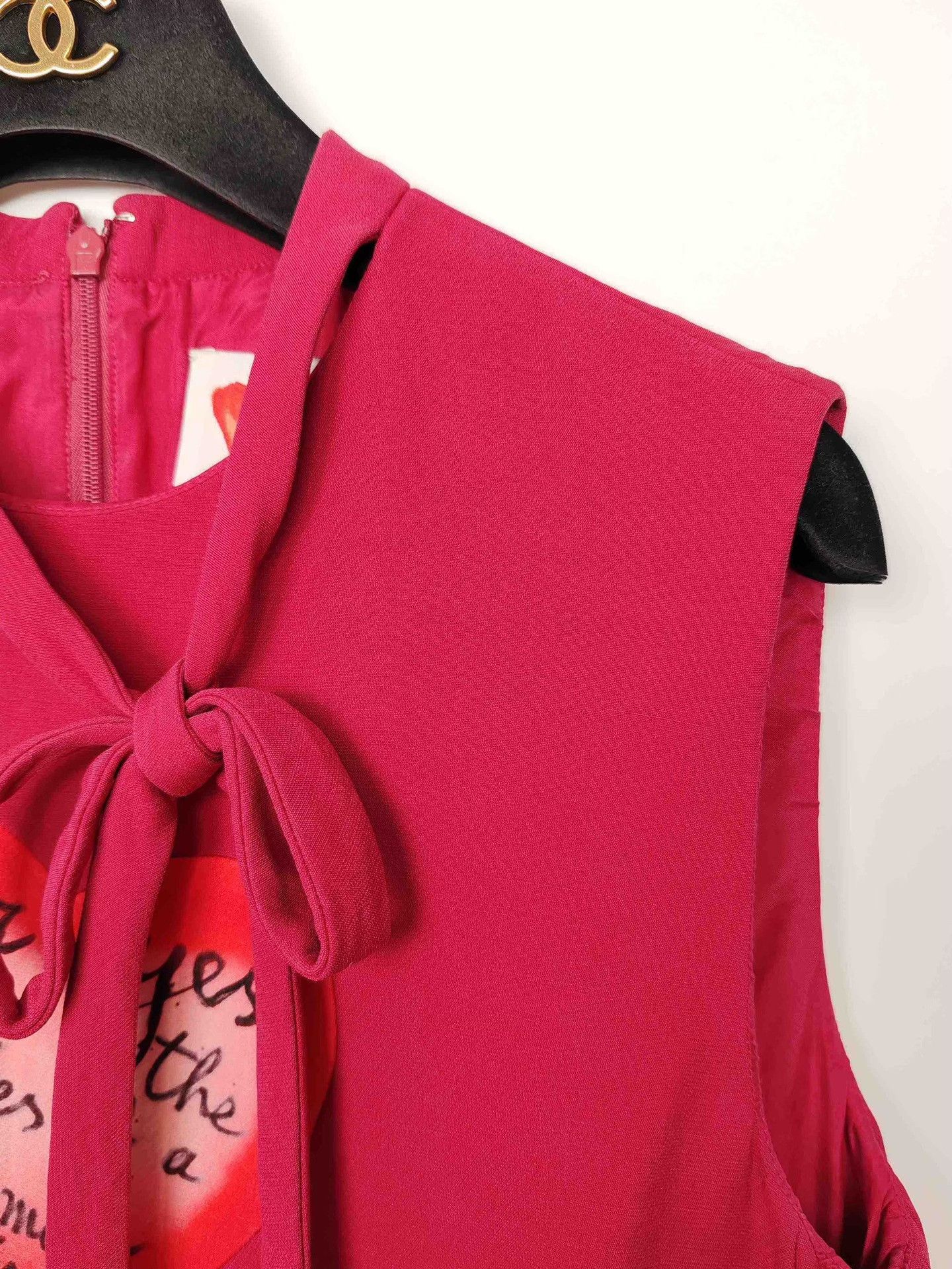 Valentino Valentino L'Amour Heart Mini Dress Size 8 Size M / US 6-8 / IT 42-44 - 5 Thumbnail