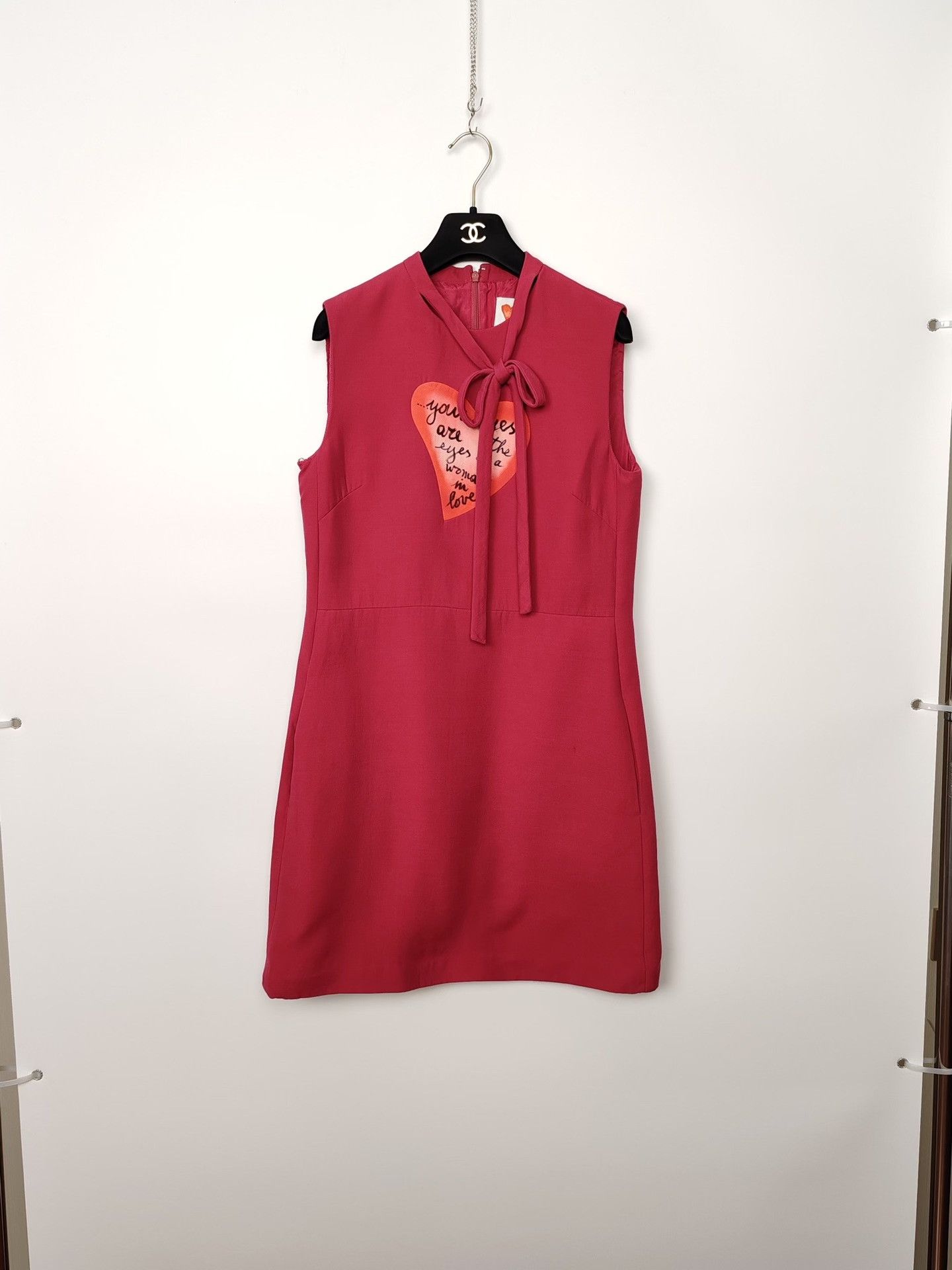Valentino Valentino L'Amour Heart Mini Dress Size 8 Size M / US 6-8 / IT 42-44 - 2 Thumbnail
