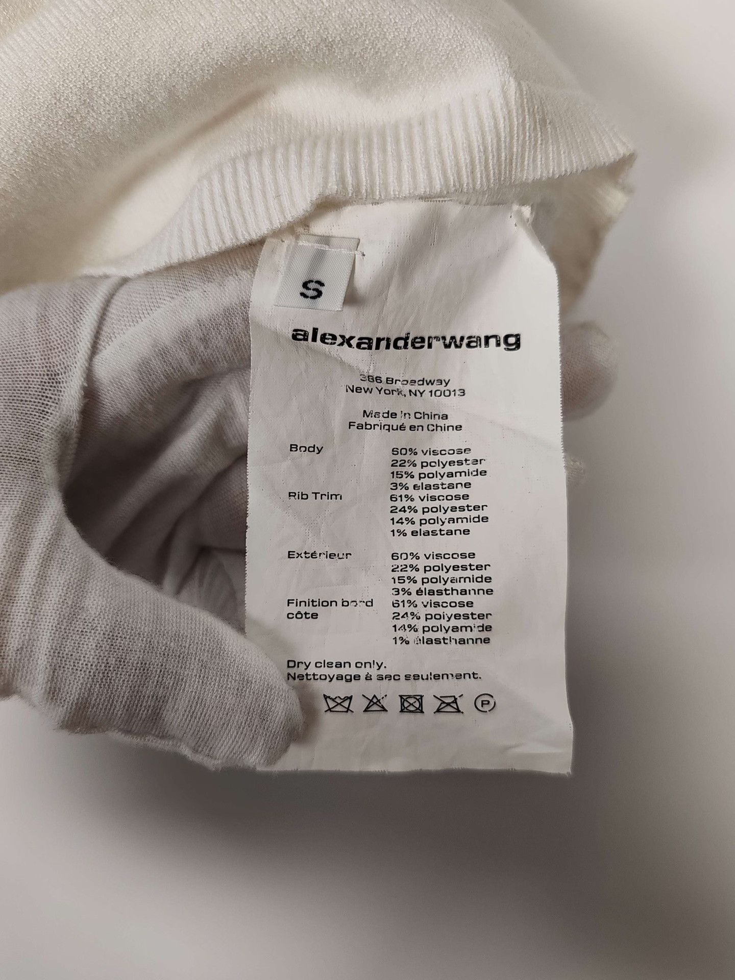 Alexander Wang Alexander Wang Logo Patch Mock Neck Top Size S Size S / US 4 / IT 40 - 8 Thumbnail