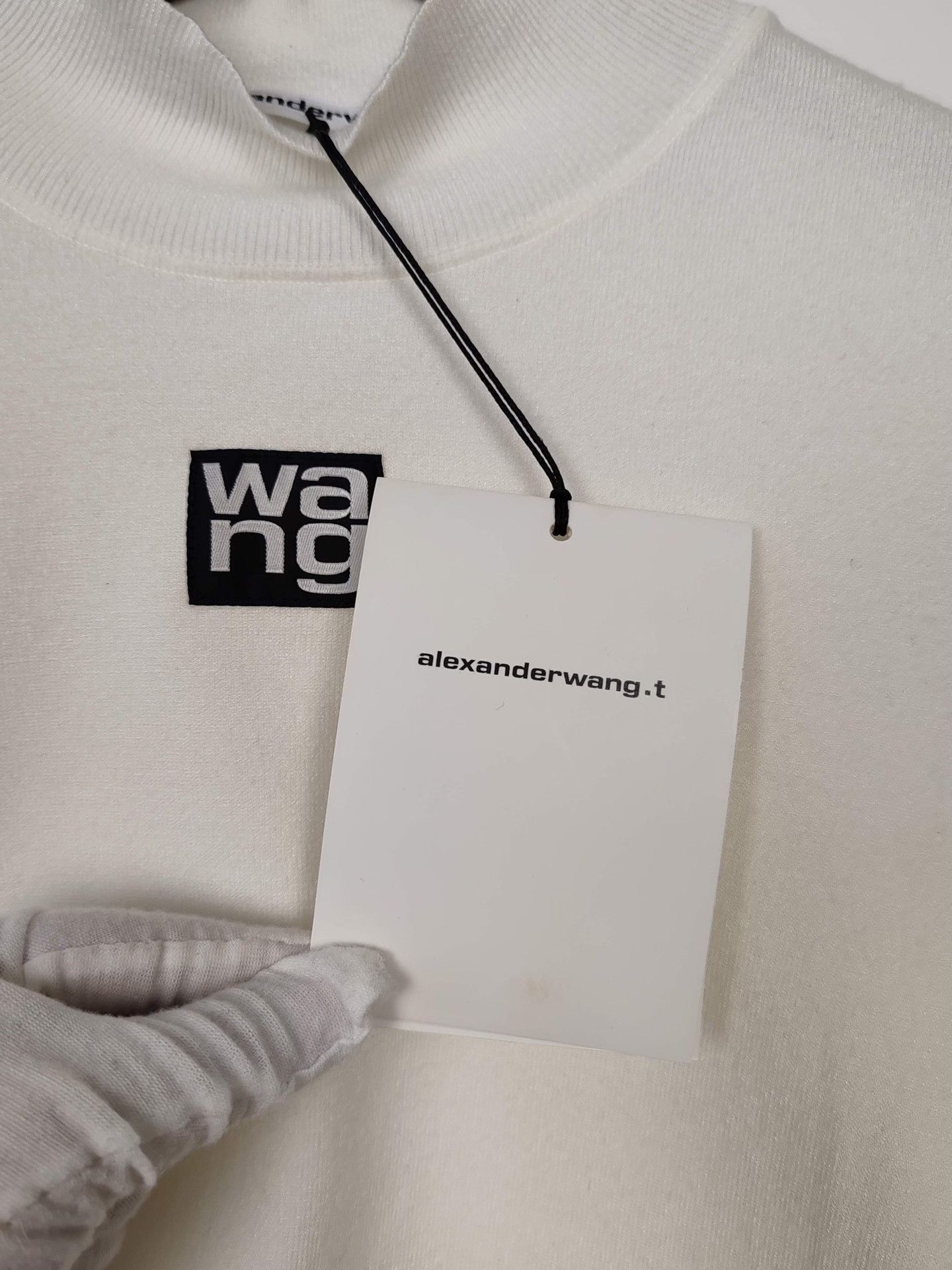 Alexander Wang Alexander Wang Logo Patch Mock Neck Top Size S Size S / US 4 / IT 40 - 6 Thumbnail