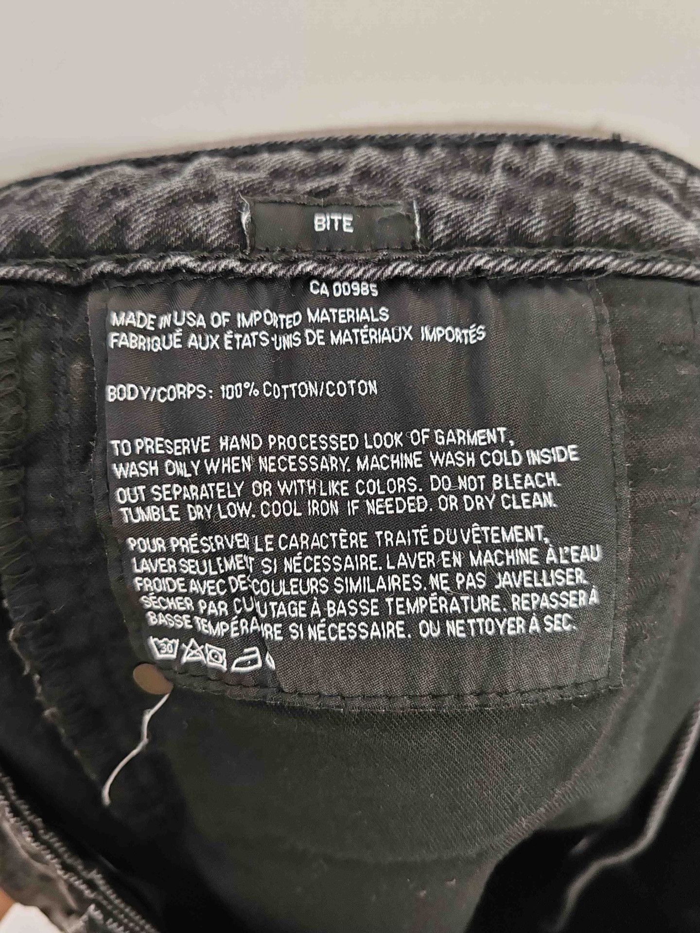 Alexander Wang Alexander Wang Bite Denim Shorts Size 26 Size 26" / US 2 / IT 38 - 8 Thumbnail