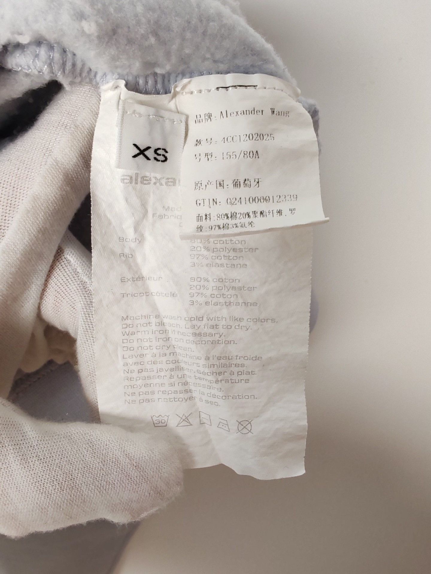 Alexander Wang Alexander Wang Embossed Logo Hoodie Size XS Size XS / US 0-2 / IT 36-38 - 5 Thumbnail
