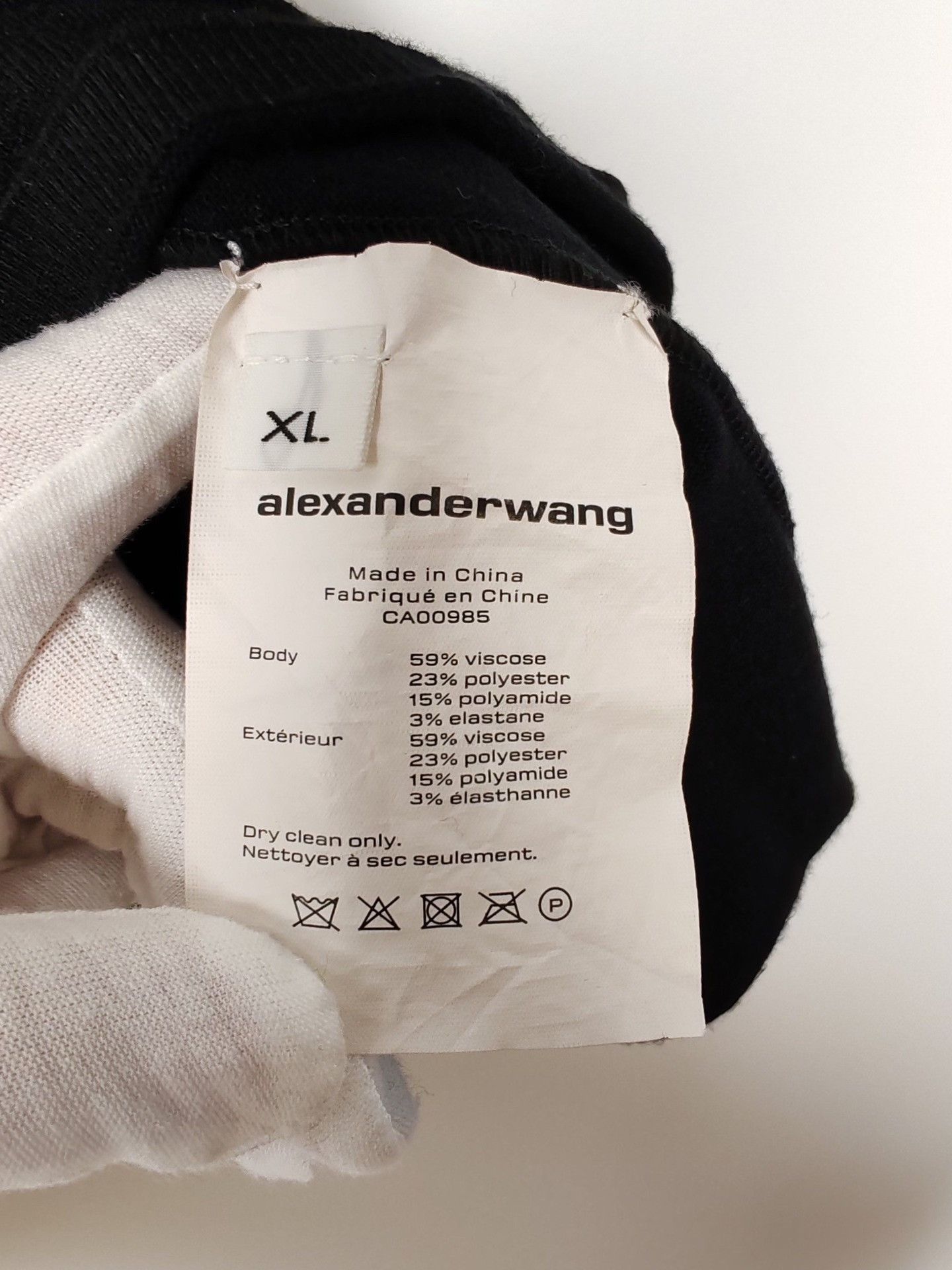 Alexander Wang Alexander Wang Logo Patch Short Sleeve T-Shirt Size XL Size XL / US 12-14 / IT 48-50 - 6 Thumbnail