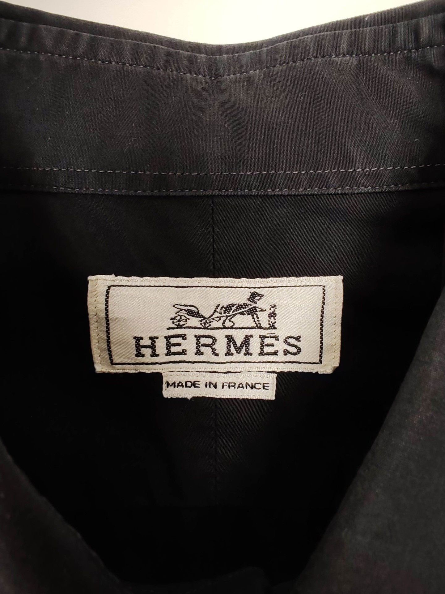 Hermes Hermes Cotton Long Sleeve Button Up Shirt Size S Size US S / EU 44-46 / 1 - 4 Thumbnail