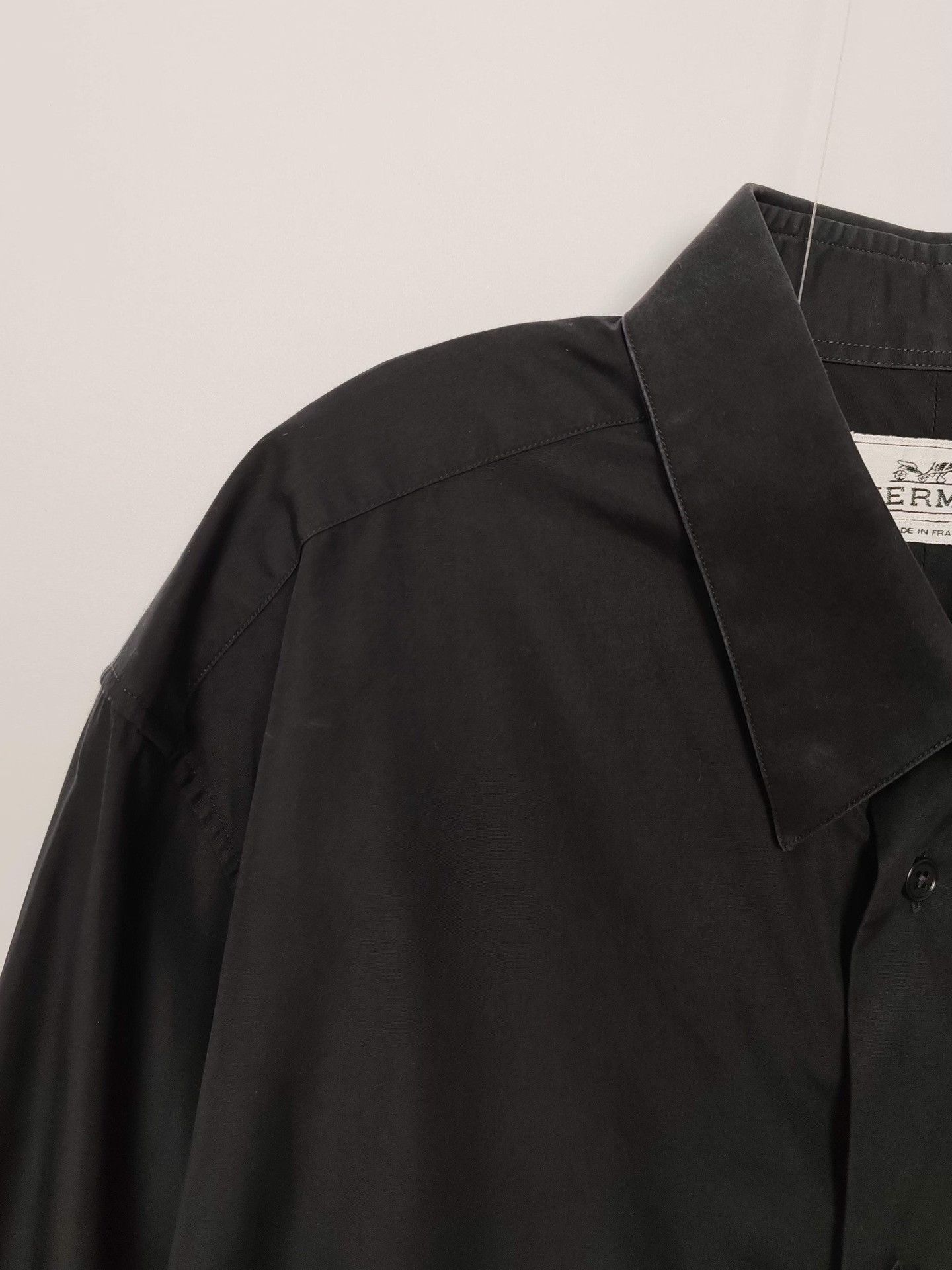 Hermes Hermes Cotton Long Sleeve Button Up Shirt Size S Size US S / EU 44-46 / 1 - 5 Thumbnail