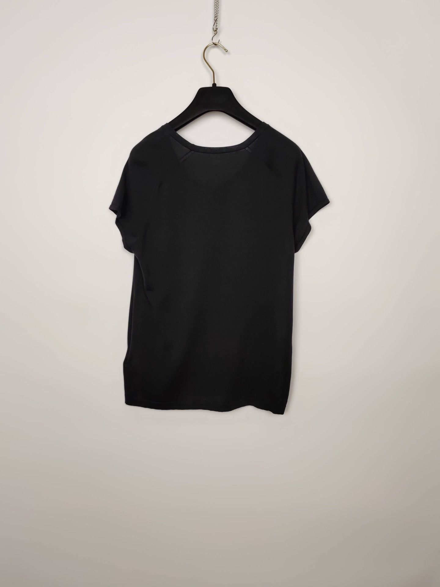 Hermes Hermès Silk Cotton Short Sleeve Top Size 40 Size M / US 6-8 / IT 42-44 - 3 Thumbnail