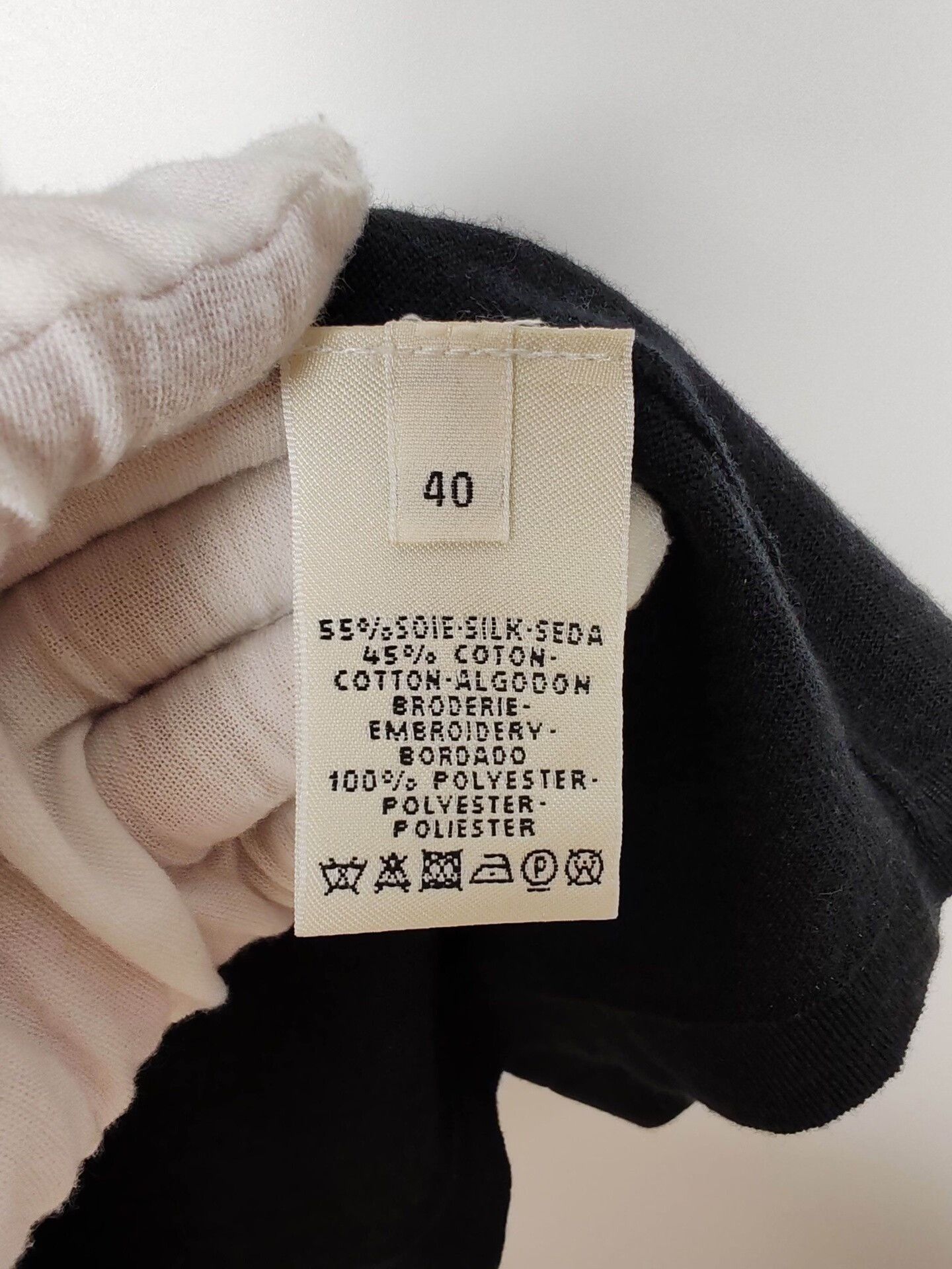 Hermes Hermès Silk Cotton Short Sleeve Top Size 40 Size M / US 6-8 / IT 42-44 - 5 Thumbnail