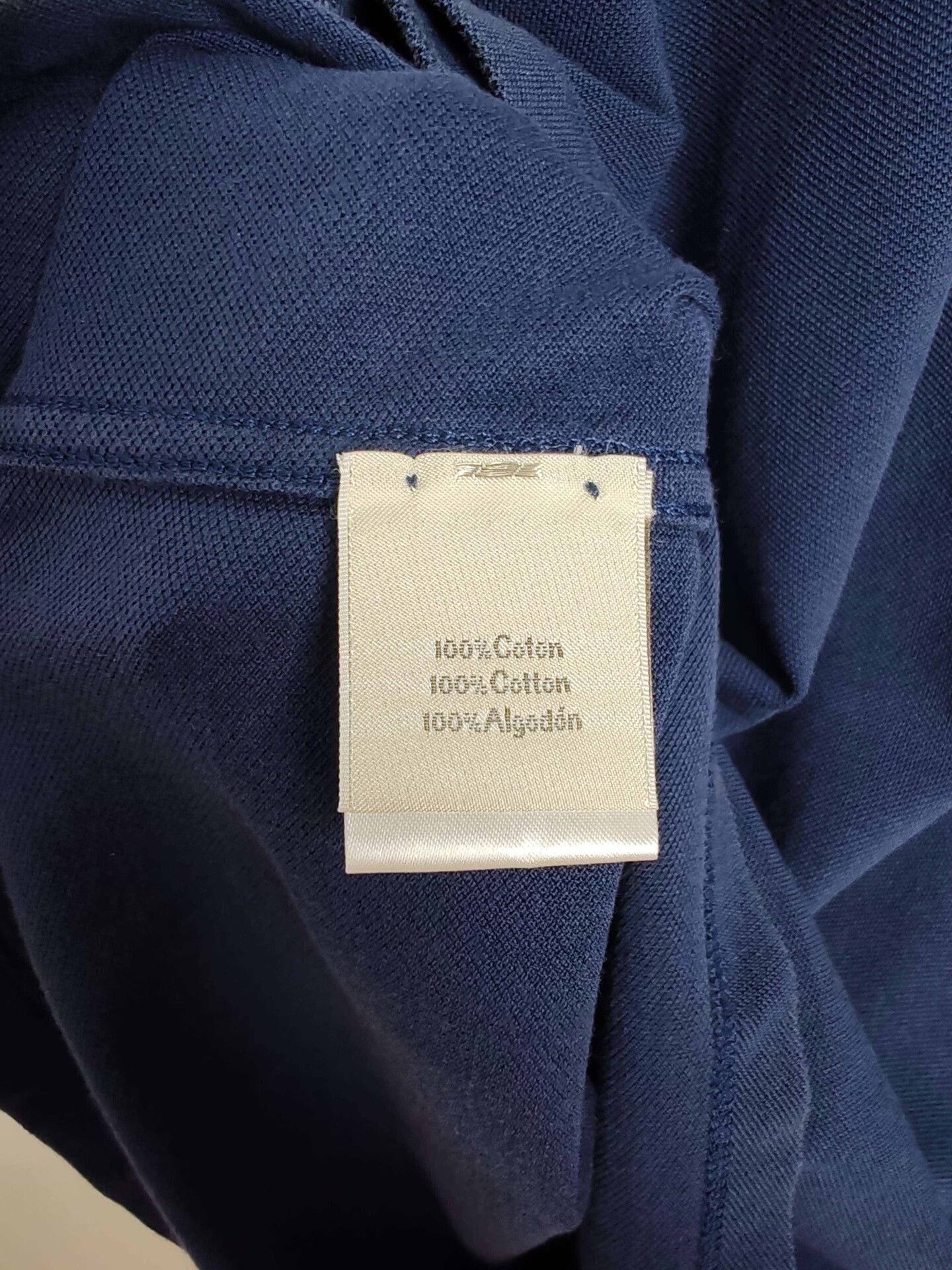 Hermes Hermès Blue Cotton Polo Size M Size US M / EU 48-50 / 2 - 6 Thumbnail