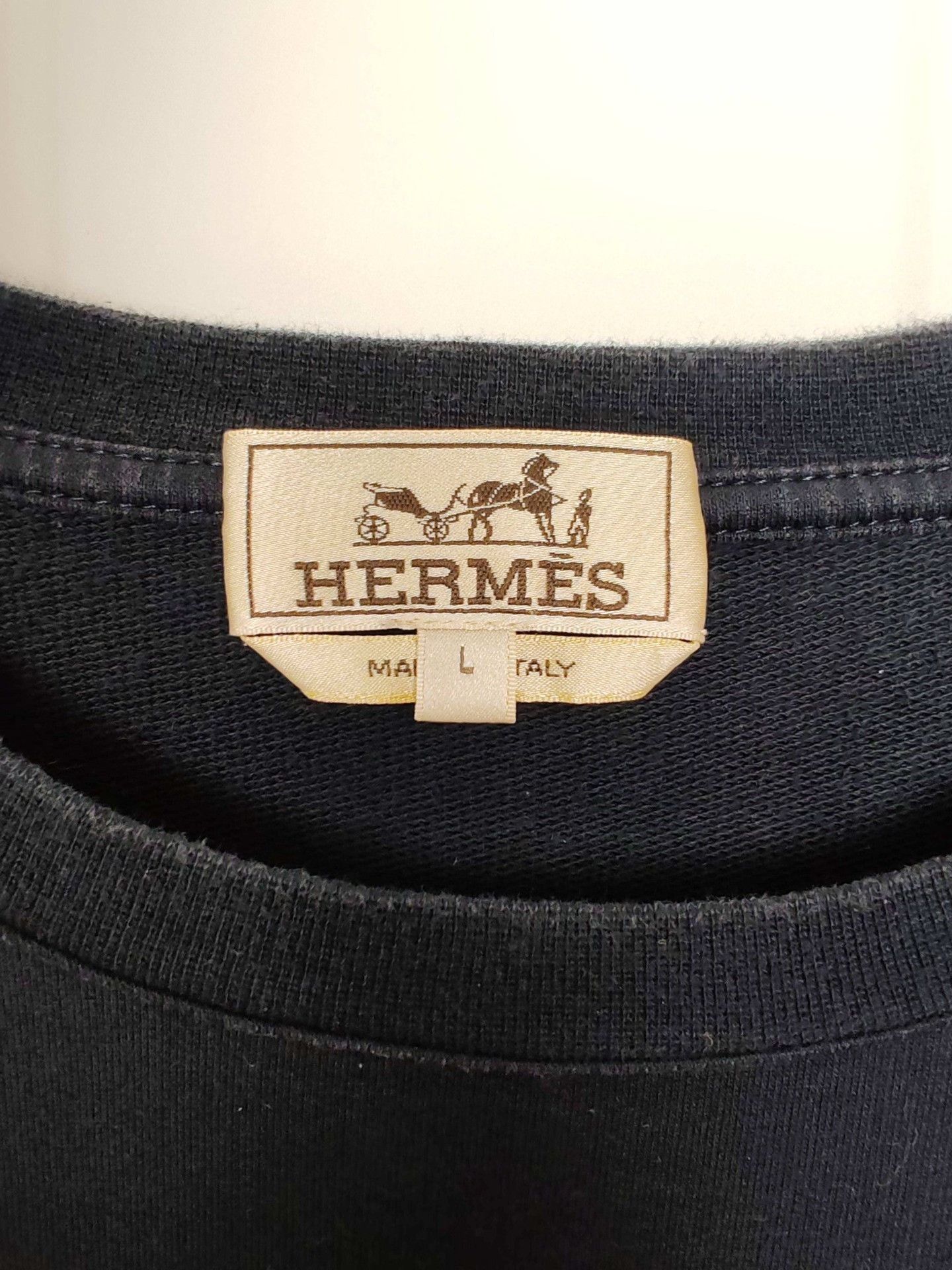 Hermes Hermès Robot Logo T-Shirt Size L Size US L / EU 52-54 / 3 - 4 Thumbnail