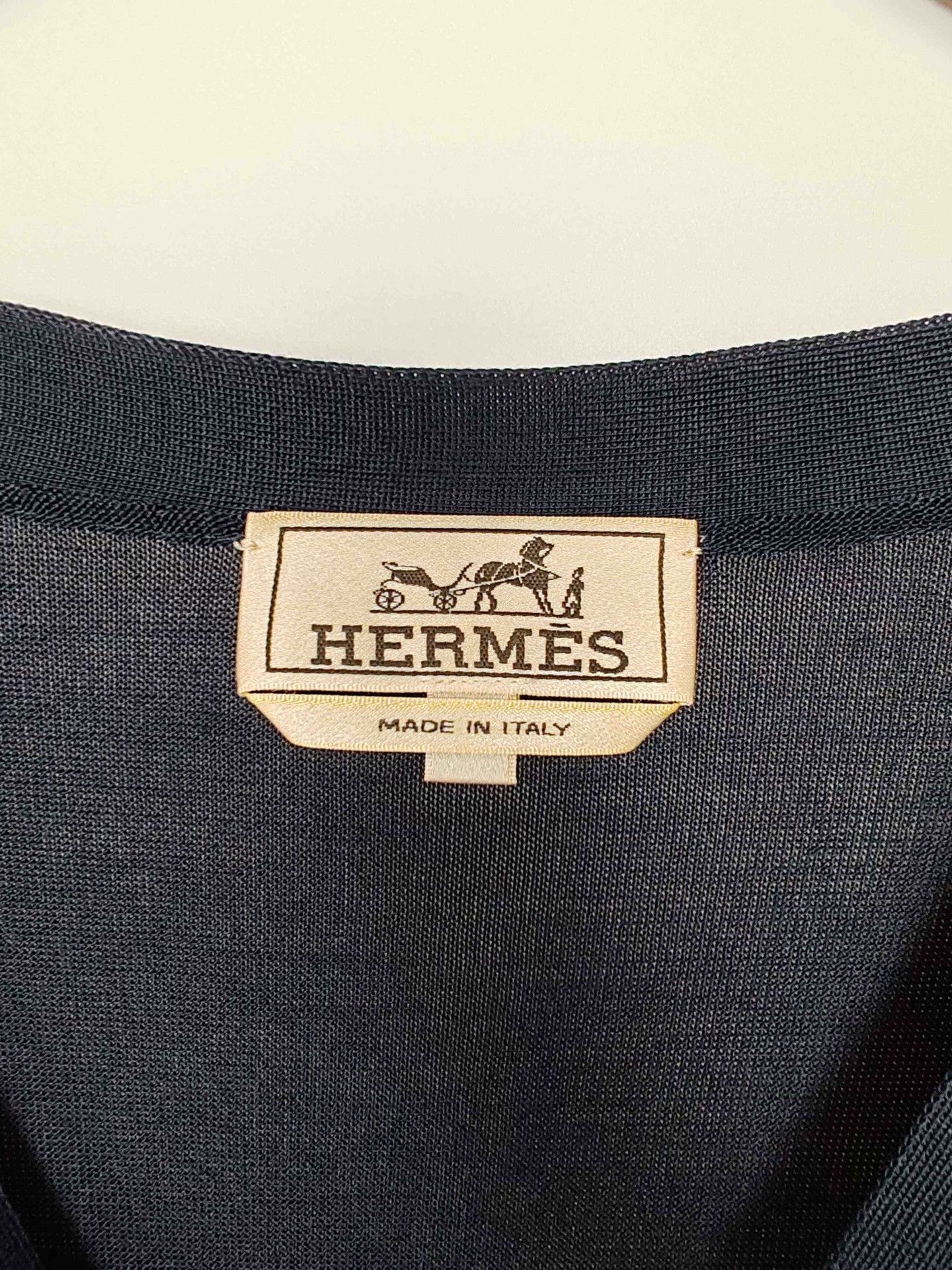 Hermes Hermès Geometric Print Cardigan Size L Size US L / EU 52-54 / 3 - 4 Thumbnail