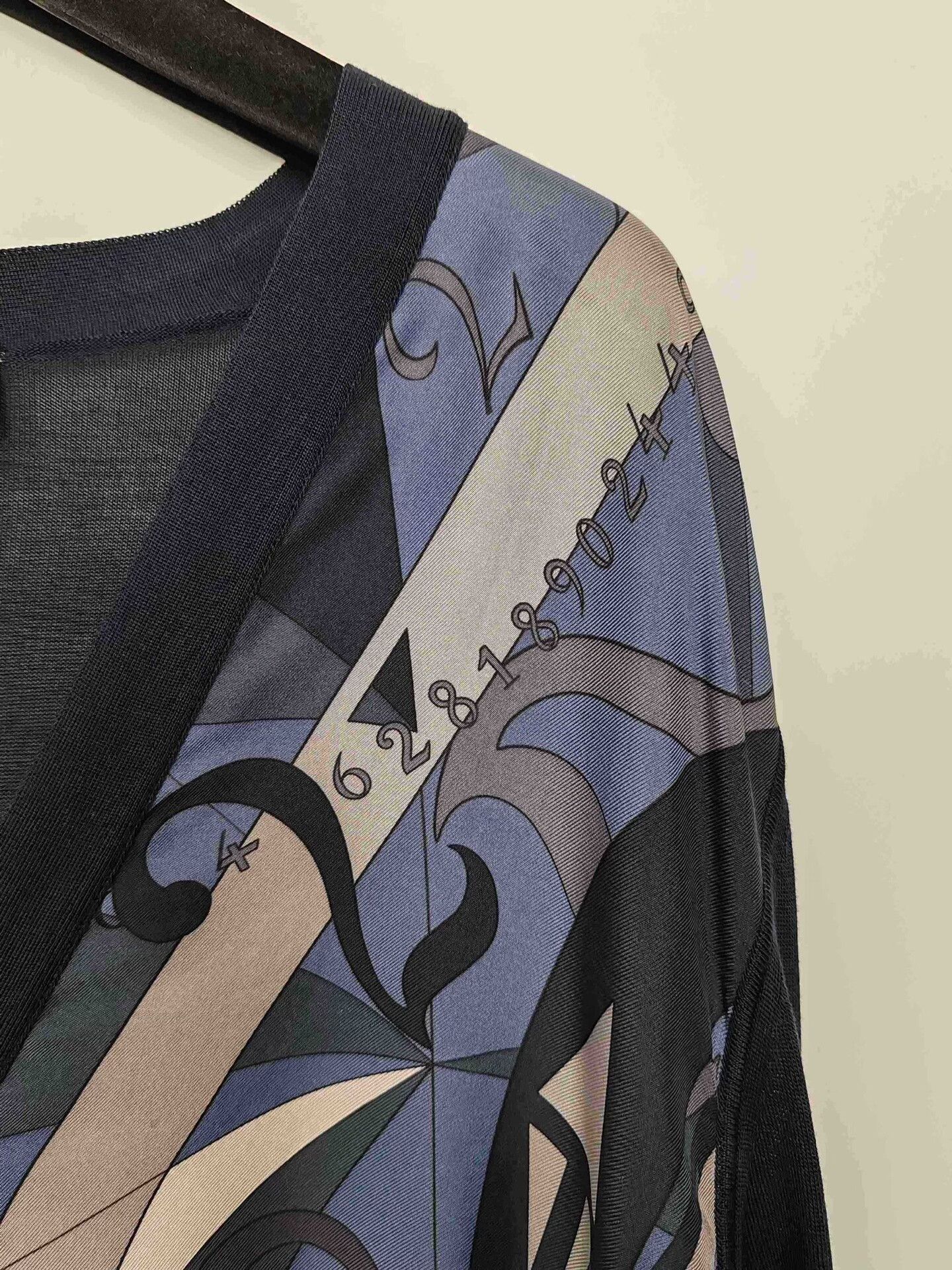 Hermes Hermès Geometric Print Cardigan Size L Size US L / EU 52-54 / 3 - 5 Thumbnail