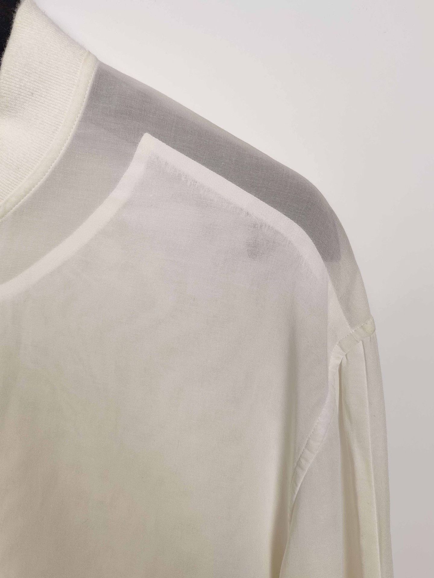Hermes Hermes White Cotton Bomber Jacket Size 38 Size S / US 4 / IT 40 - 5 Thumbnail
