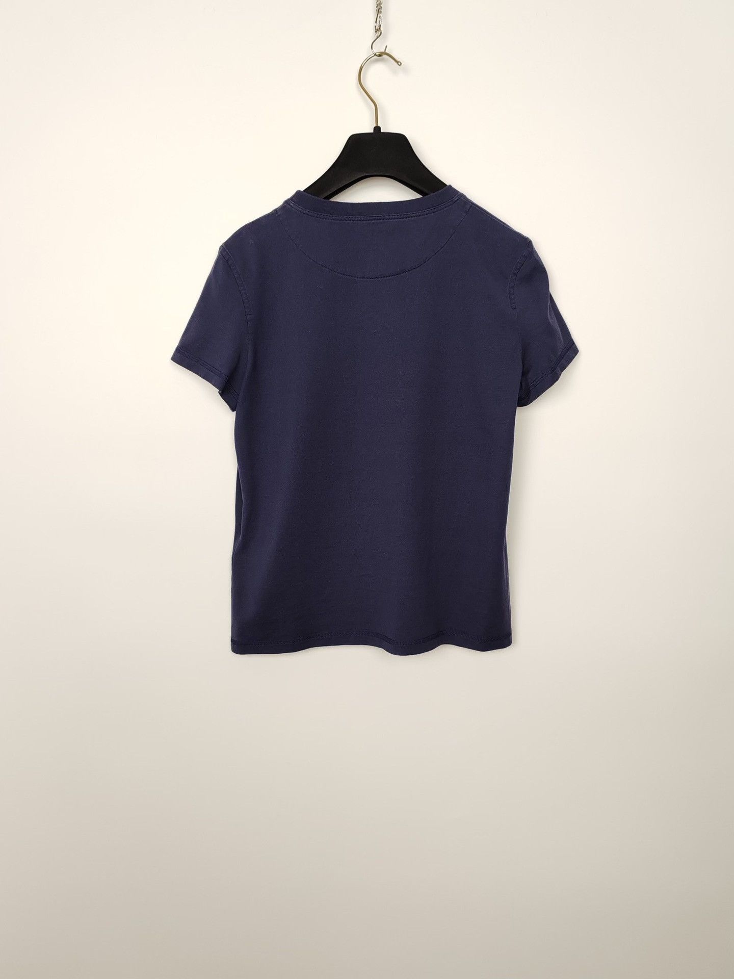 Hermes Hermès Embroidered Pocket Short Sleeve Shirt Size 36 Size XS / US 0-2 / IT 36-38 - 3 Thumbnail
