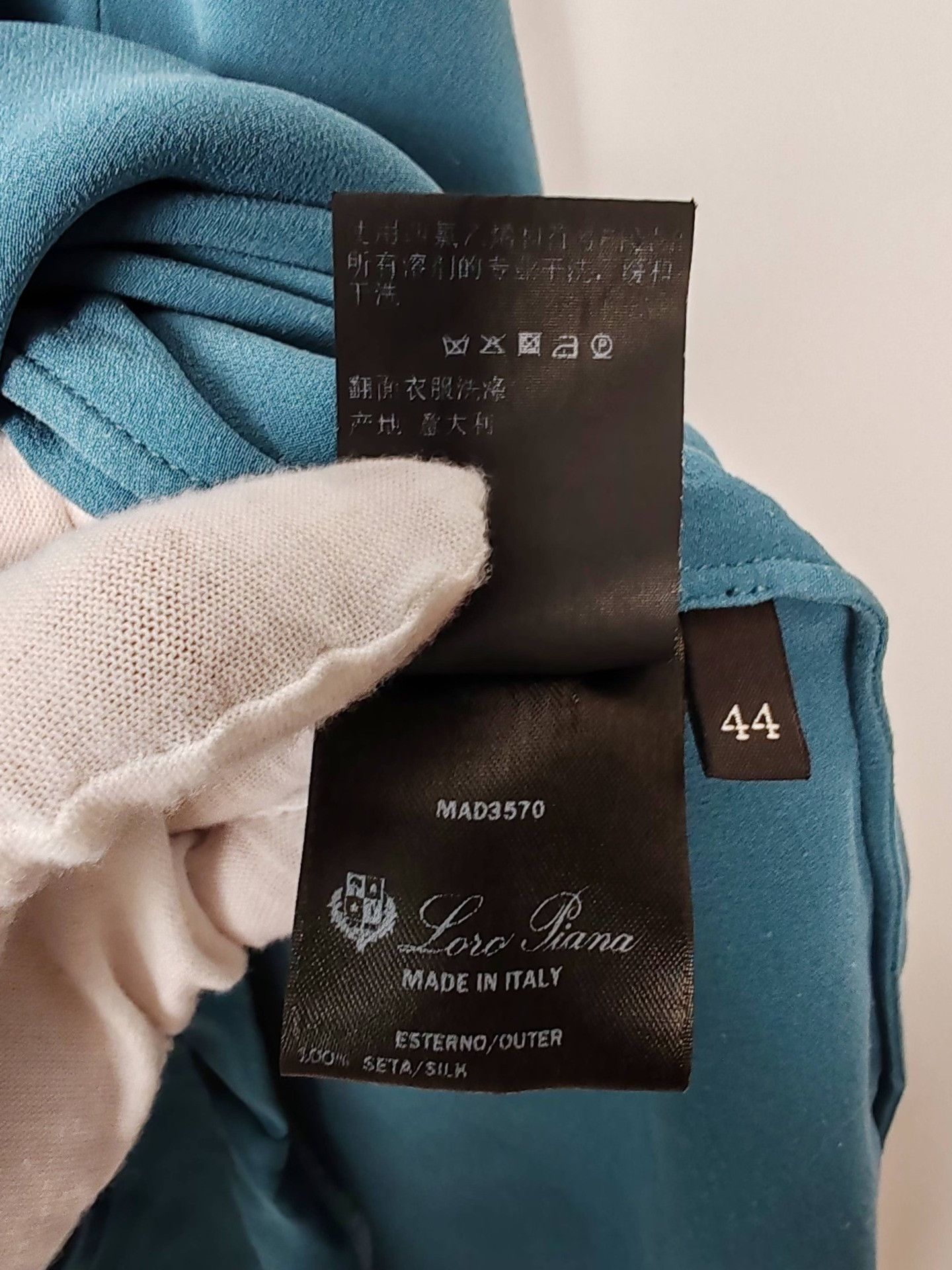 Loro Piana Loro Piana Silk Hoodie Size IT 44 Size M / US 6-8 / IT 42-44 - 4 Thumbnail