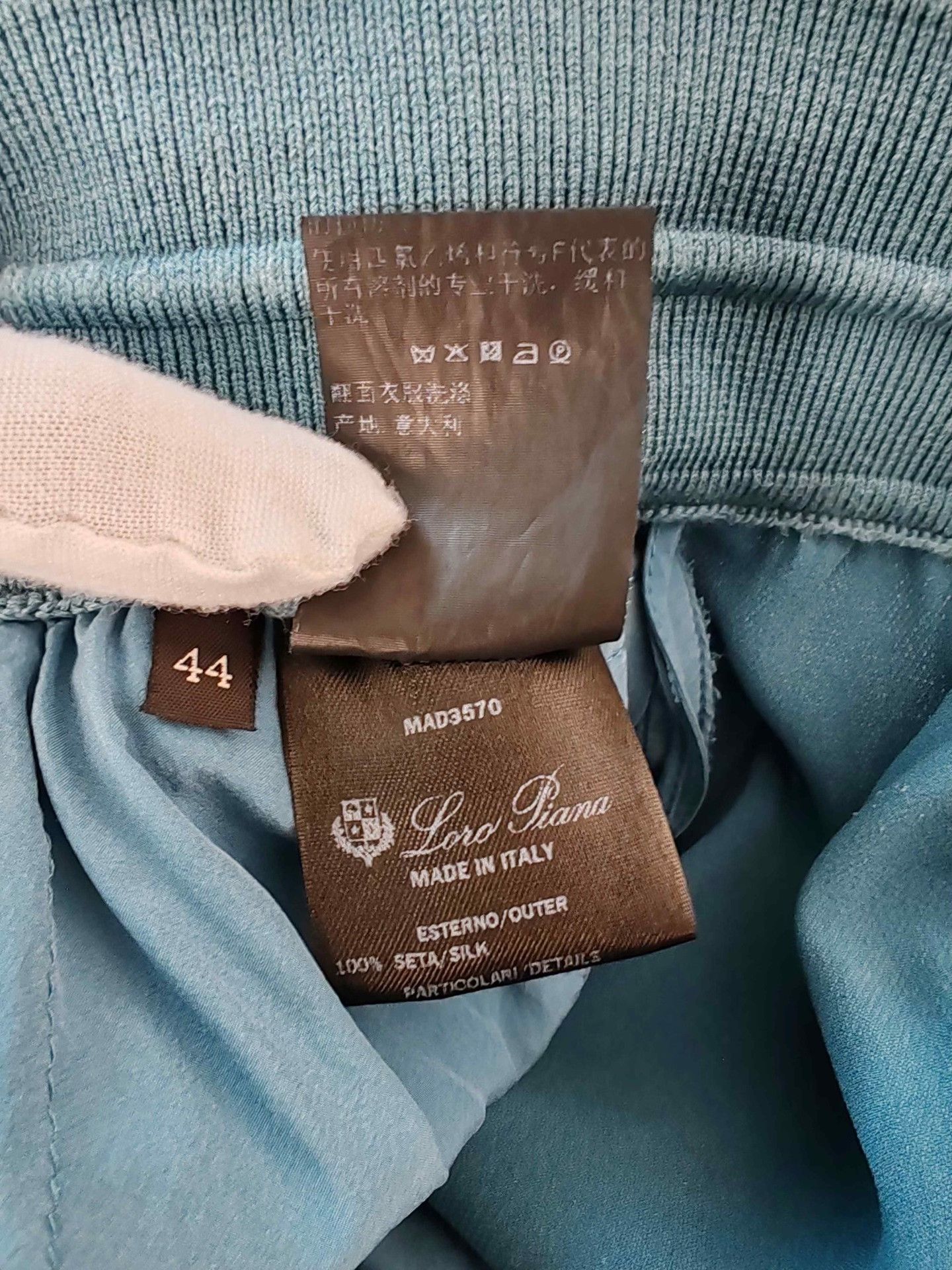 Loro Piana Loro Piana Silk Drawstring Pants Size 44 Size 30" / US 8 / IT 44 - 5 Thumbnail