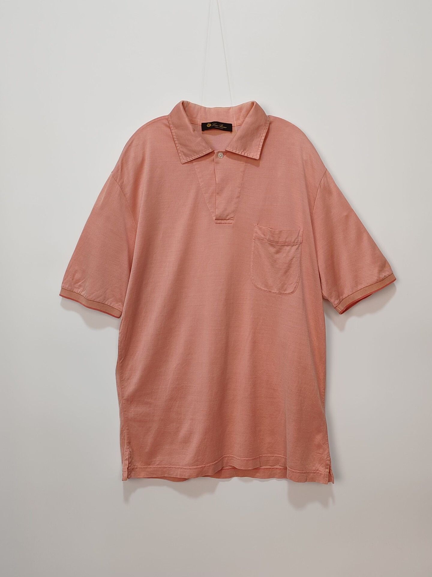 Loro Piana Loro Piana Silk Blend Polo Shirt Size S Size US S / EU 44-46 / 1 - 2 Thumbnail