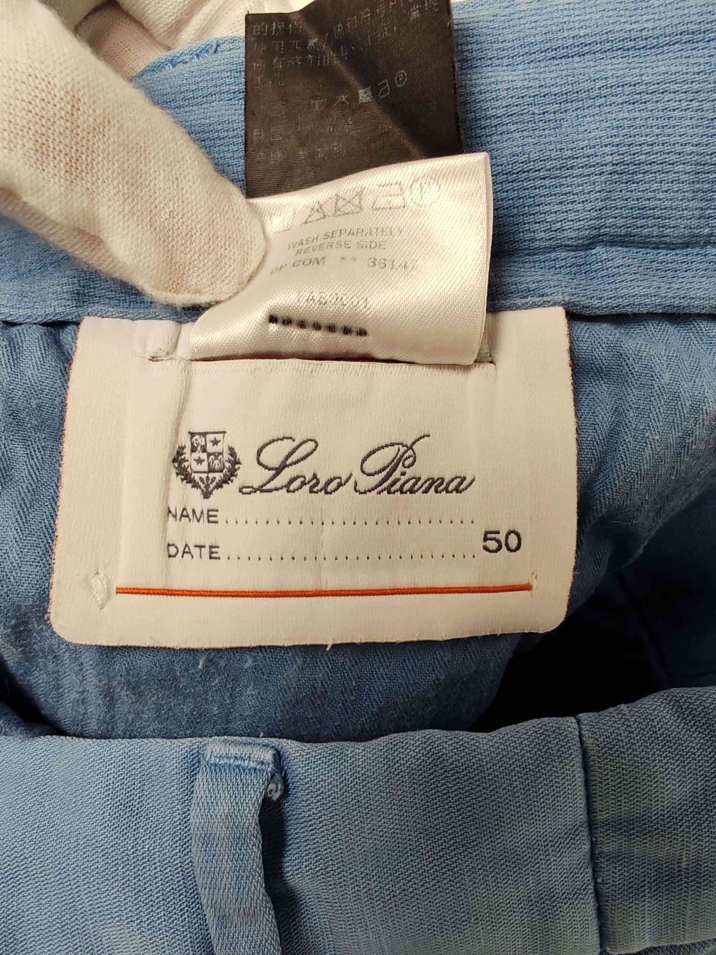 Loro Piana Loro Piana Cotton Linen Casual Pants Size 34 Size US 34 / EU 50 - 7 Thumbnail