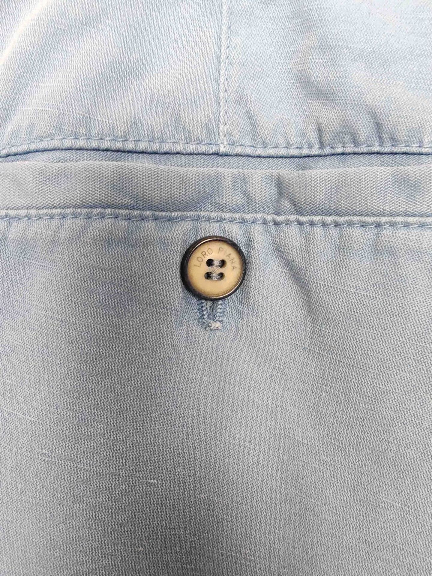 Loro Piana Loro Piana Cotton Linen Casual Pants Size 34 Size US 34 / EU 50 - 4 Thumbnail