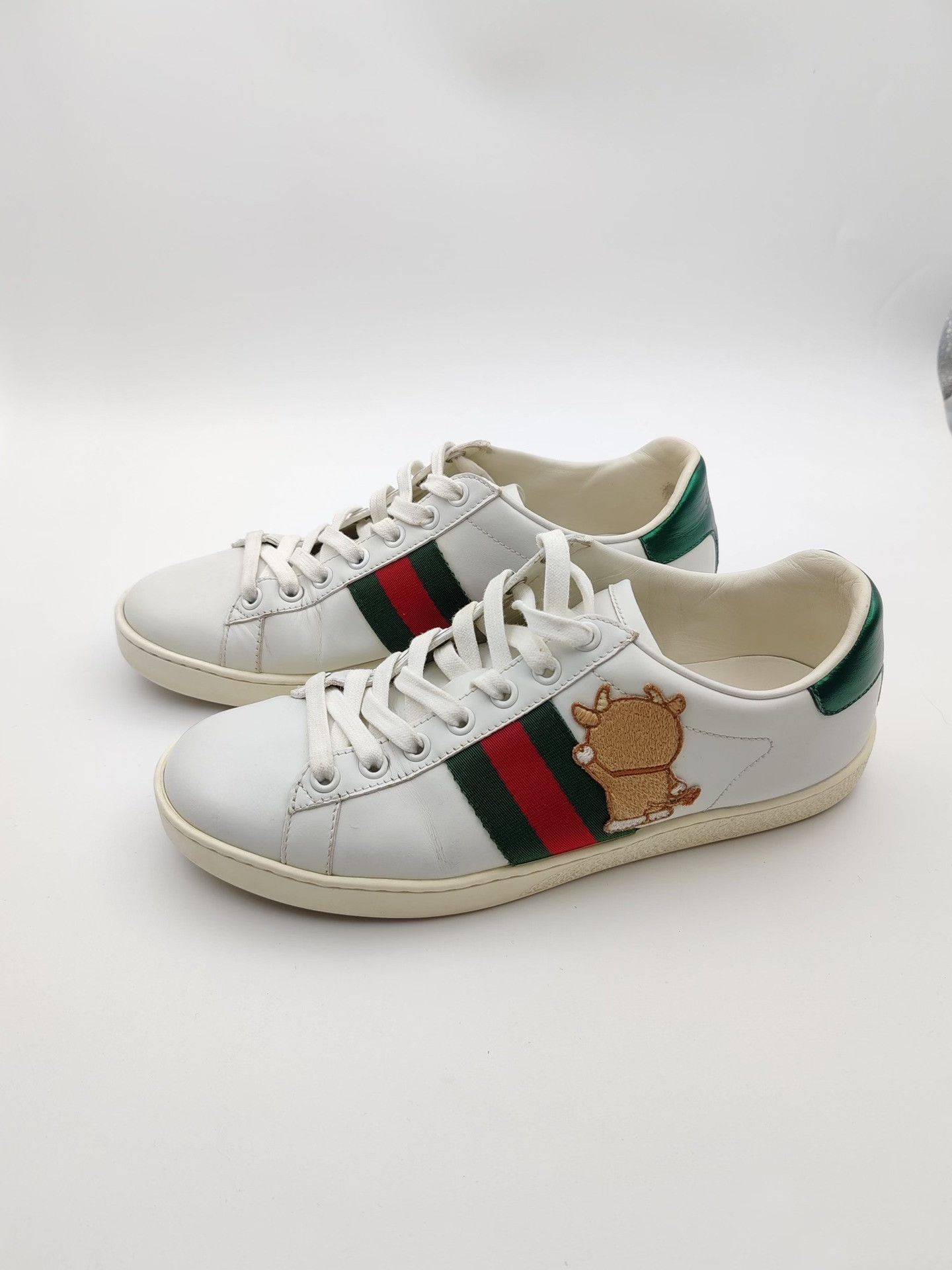 Gucci Gucci x Doraemon Ace Sneakers Size 36.5 Size US 6.5 / IT 36.5 - 2 Thumbnail
