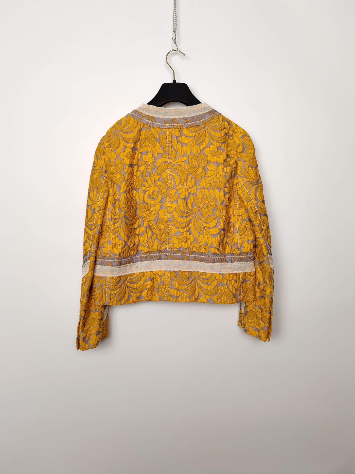 Prada Prada Floral Embroidered Jacket Size 44 Size M / US 6-8 / IT 42-44 - 3 Thumbnail