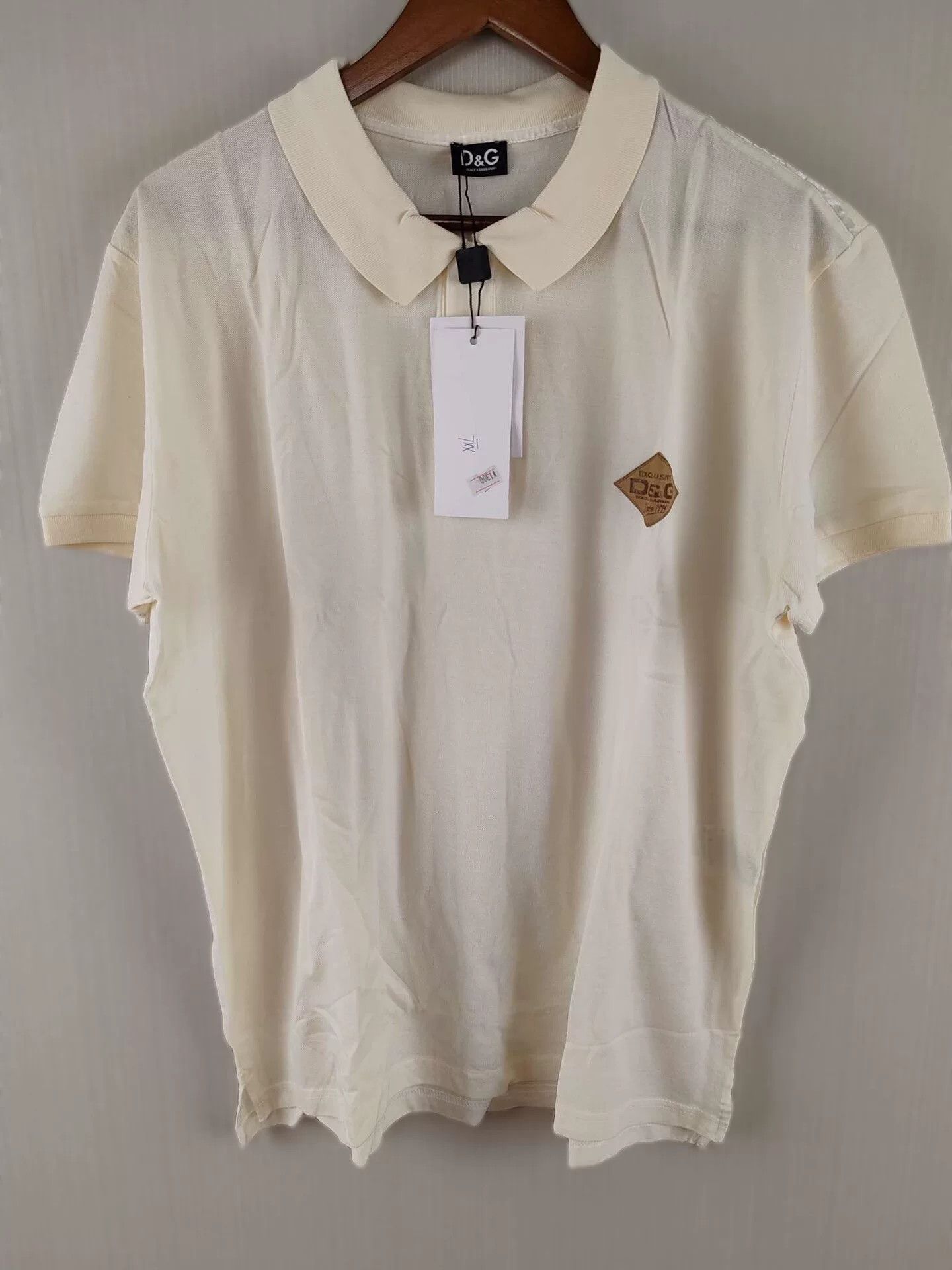 Dolce & Gabbana D&G Logo Patch Polo Shirt Size XL Size US XL / EU 56 / 4 - 2 Thumbnail
