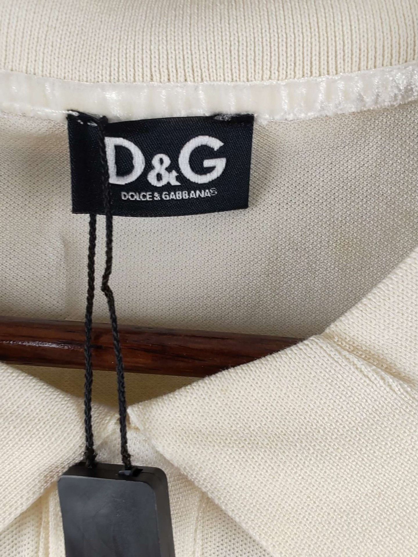 Dolce & Gabbana D&G Logo Patch Polo Shirt Size XL Size US XL / EU 56 / 4 - 4 Thumbnail