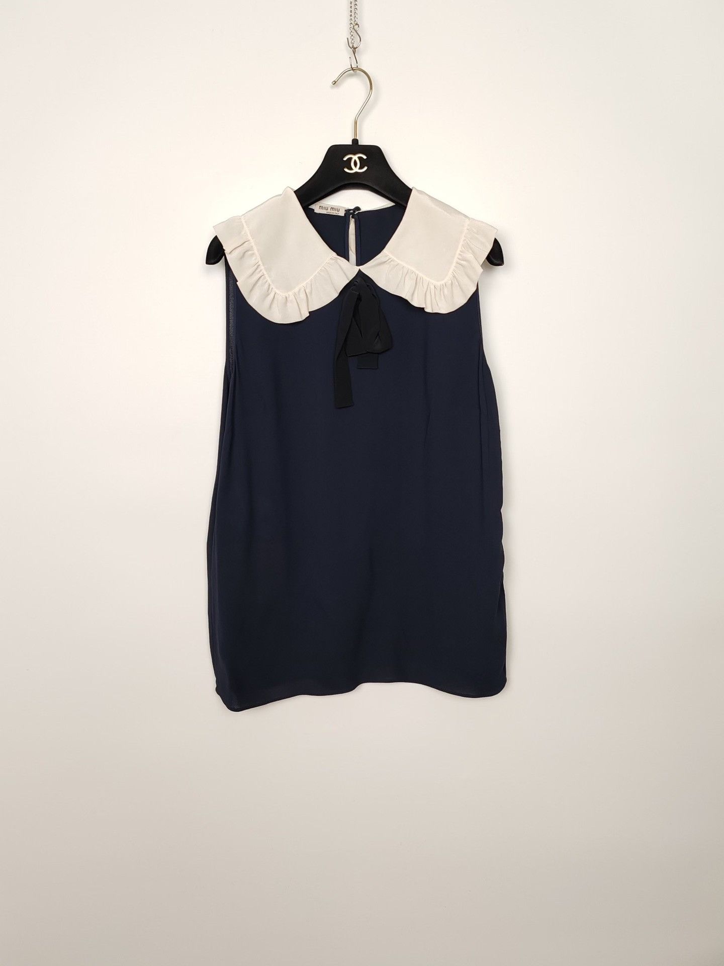 Miu Miu Miu Miu Ruffled Collar Blouse Size IT 38 Size XS / US 0-2 / IT 36-38 - 2 Thumbnail