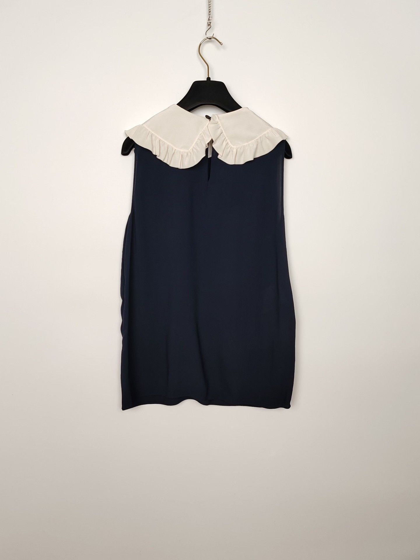 Miu Miu Miu Miu Ruffled Collar Blouse Size IT 38 Size XS / US 0-2 / IT 36-38 - 3 Thumbnail