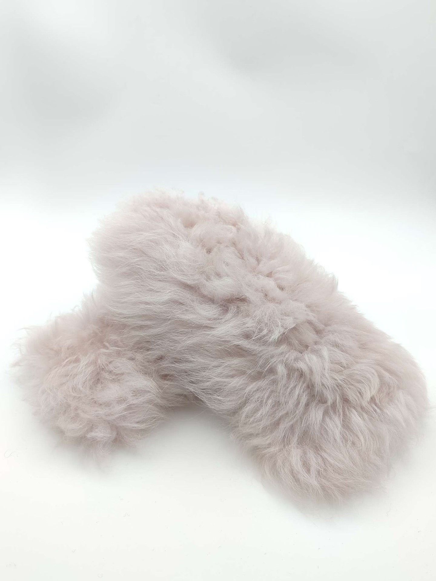 Miu Miu Miu Miu Logo Fur Gloves Size 7.5 Size ONE SIZE - 2 Thumbnail