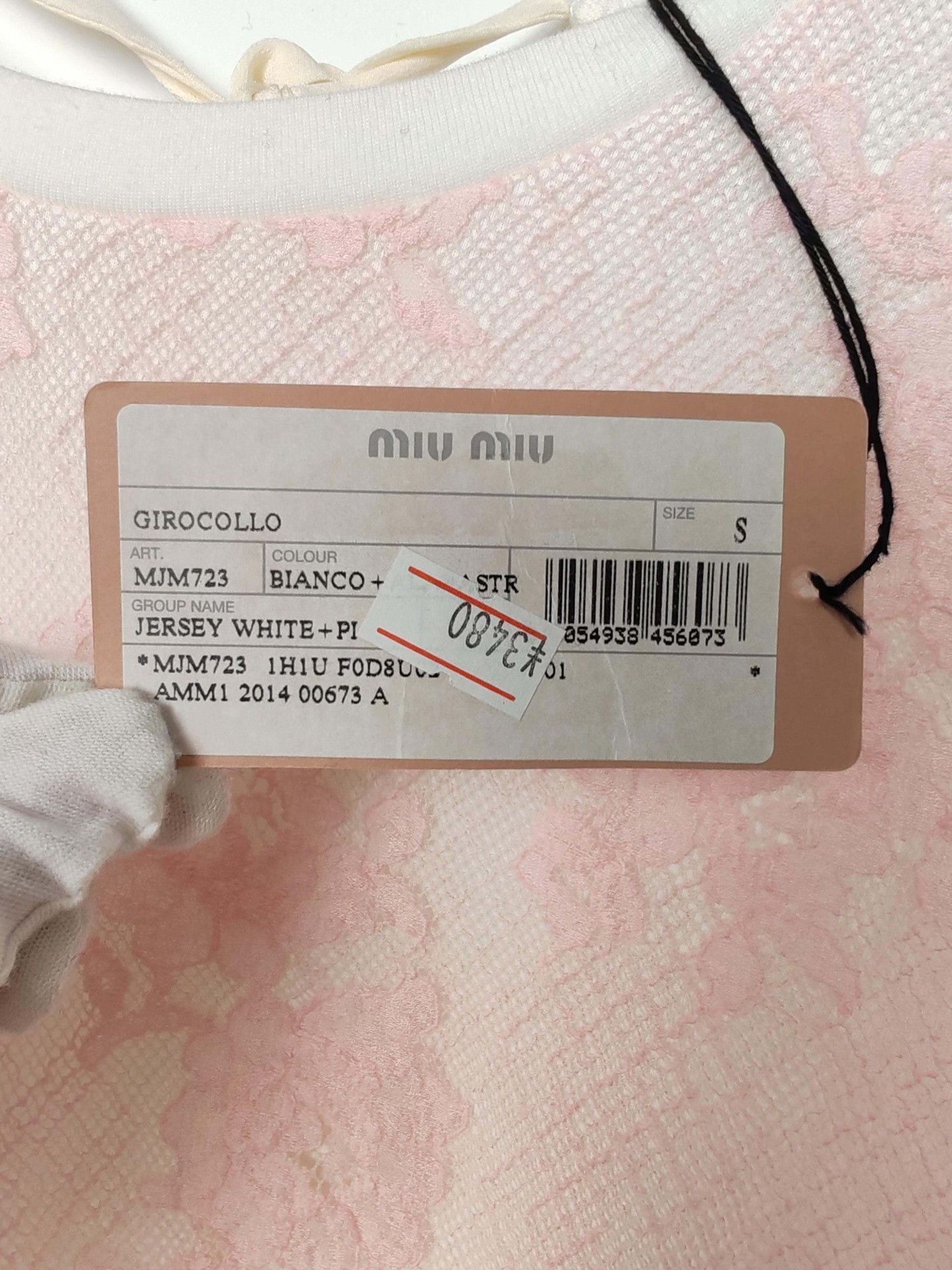 Miu Miu Miu Miu Floral Lace Short Sleeve T-Shirt Size S Size S / US 4 / IT 40 - 5 Thumbnail