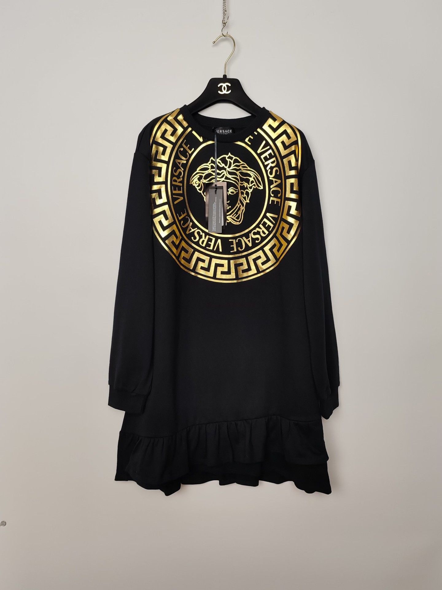 Versace Versace Medusa Sweatshirt Dress Size M Size M / US 6-8 / IT 42-44 - 2 Thumbnail