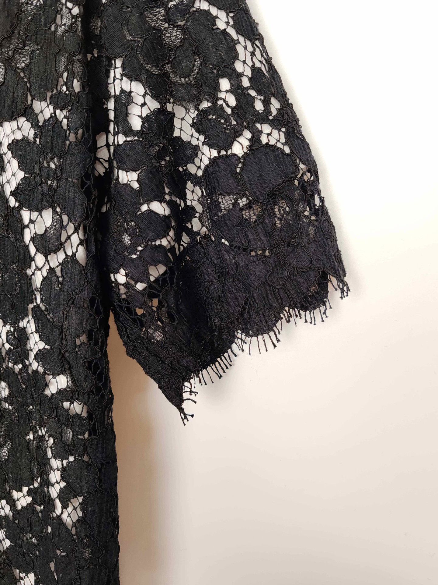 Miu Miu Miu Miu Black Lace Blouse Size S Size S / US 4 / IT 40 - 7 Thumbnail