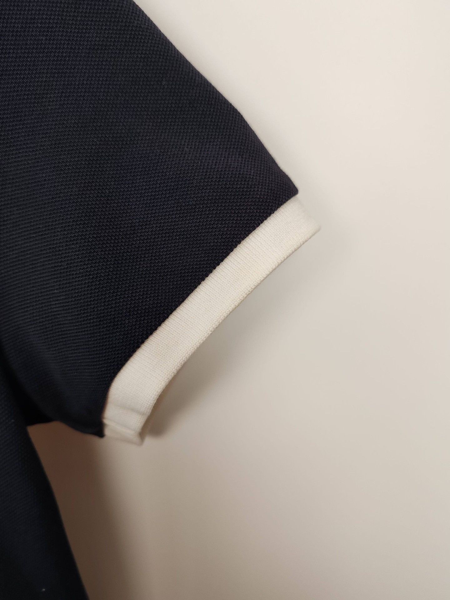 Moncler Moncler Logo Trim Polo Shirt Size M Size US M / EU 48-50 / 2 - 6 Thumbnail