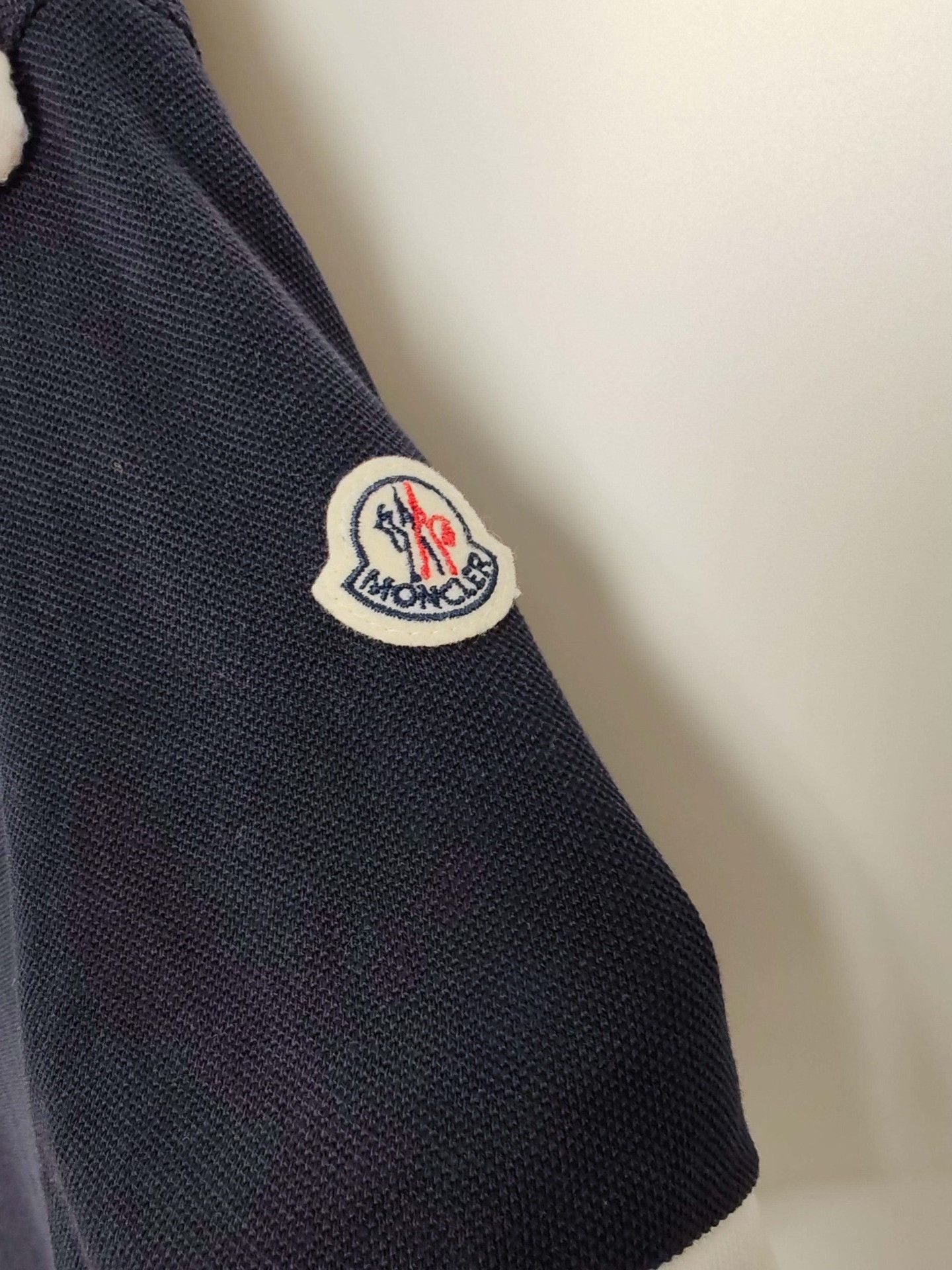 Moncler Moncler Logo Trim Polo Shirt Size M Size US M / EU 48-50 / 2 - 5 Thumbnail