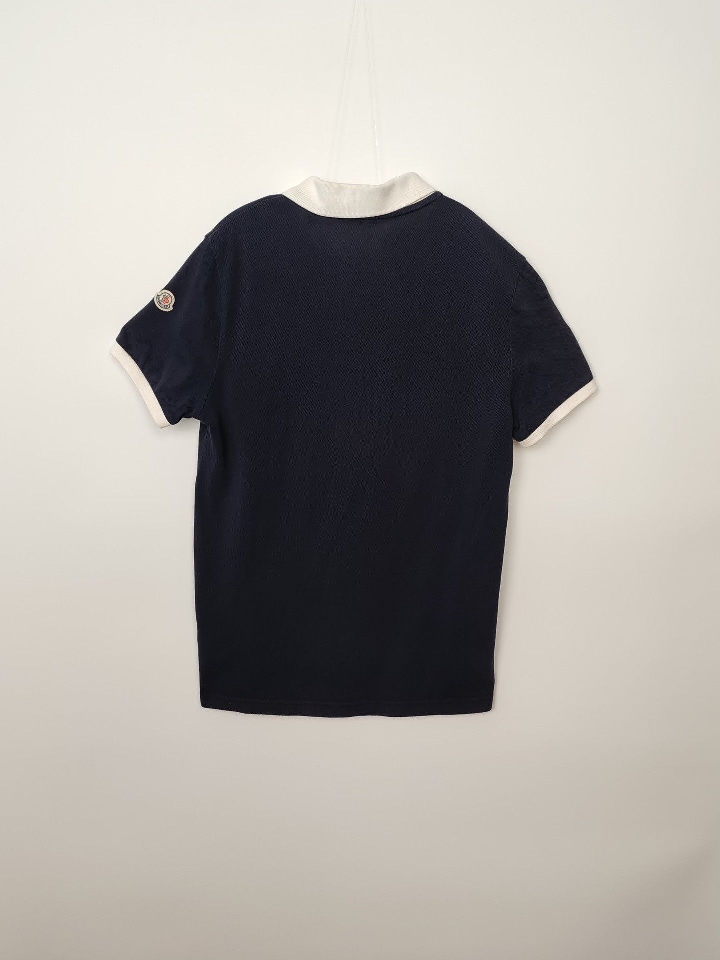 Moncler Moncler Logo Trim Polo Shirt Size M Size US M / EU 48-50 / 2 - 3 Thumbnail