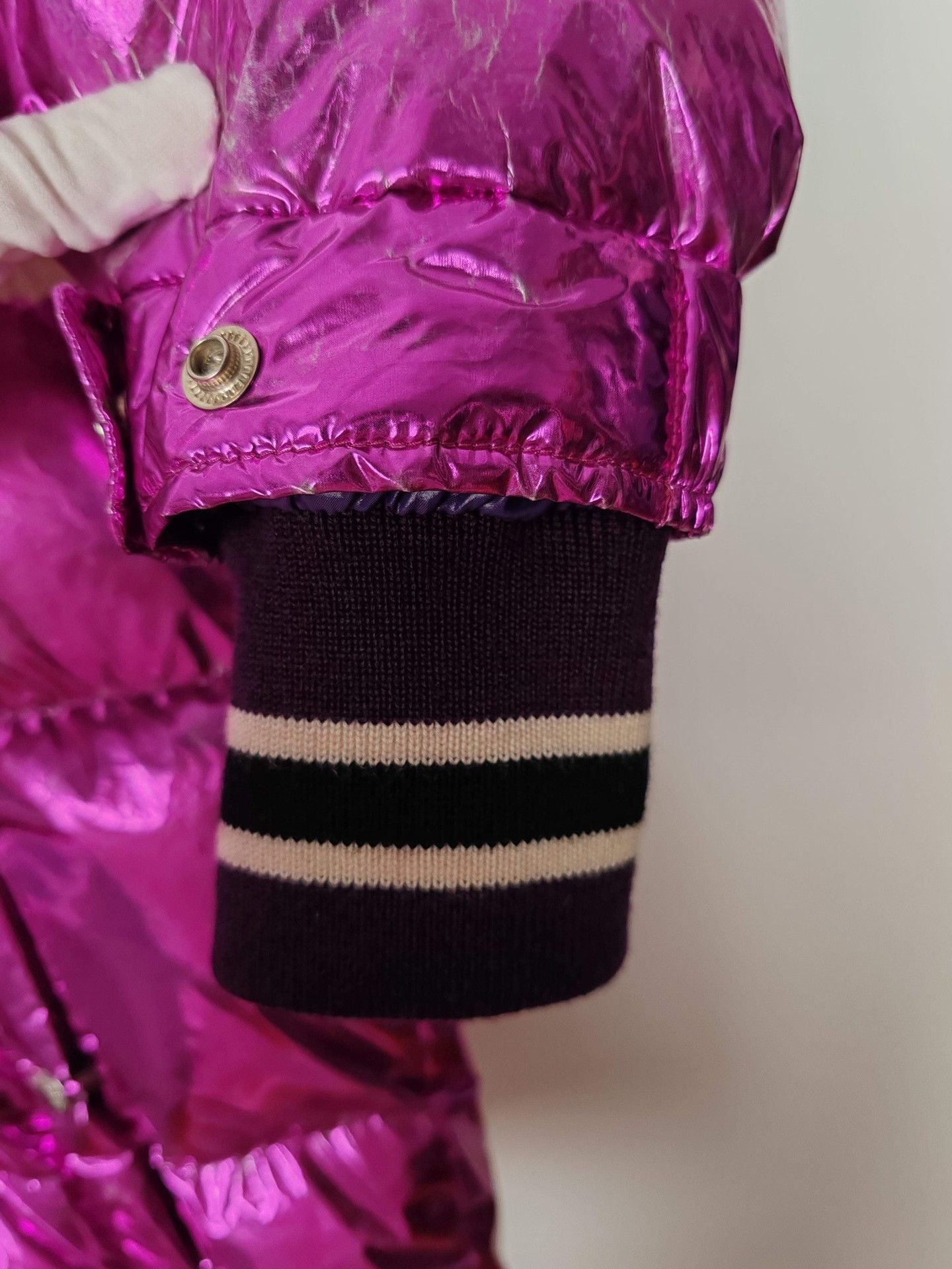 Moncler Moncler x Palm Angels Metallic Down Jacket 1 Size S / US 4 / IT 40 - 5 Thumbnail