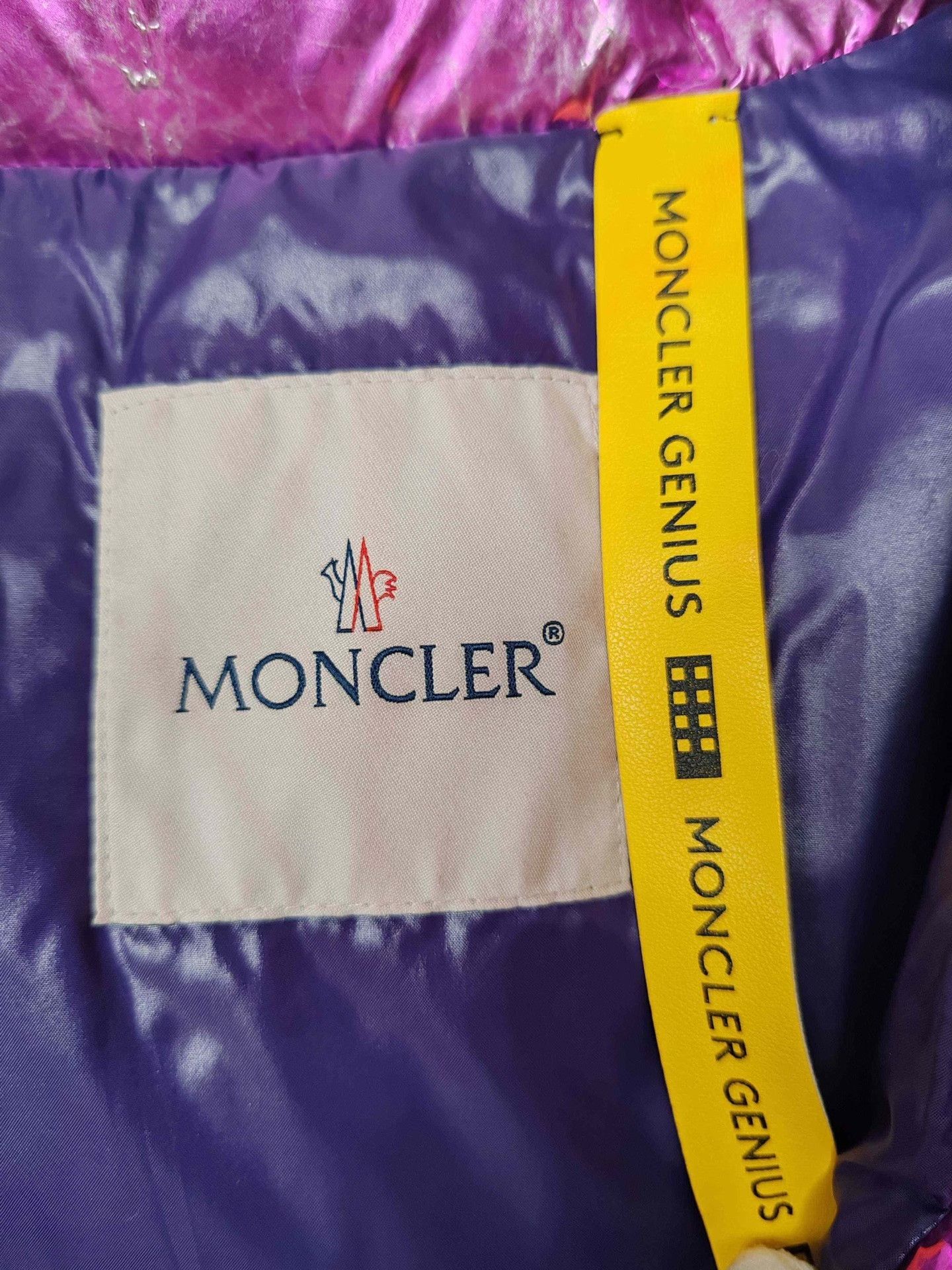 Moncler Moncler x Palm Angels Metallic Down Jacket 1 Size S / US 4 / IT 40 - 6 Thumbnail
