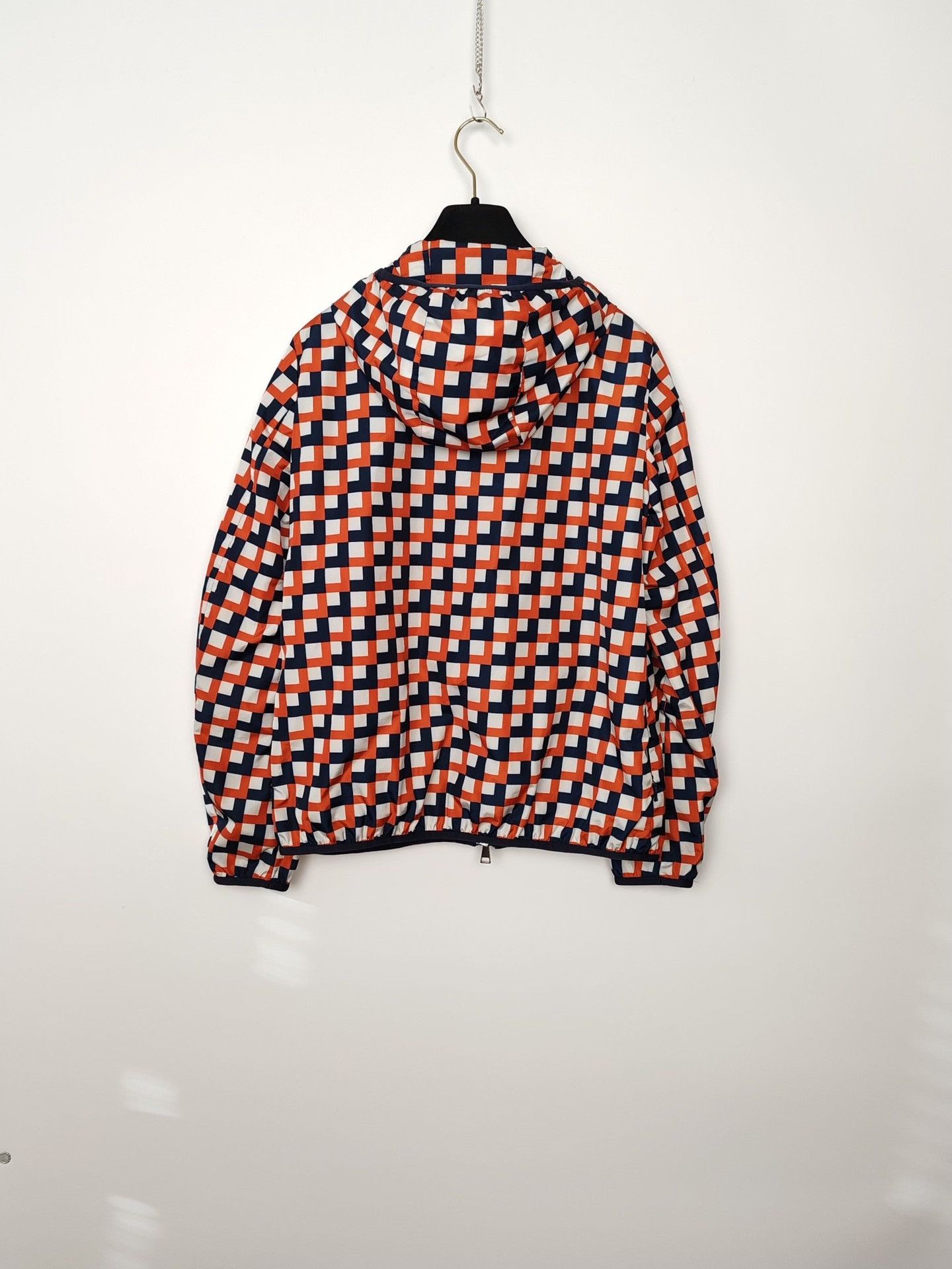 Moncler Moncler Checkered Ruffle Jacket Size L Size L / US 10 / IT 46 - 3 Thumbnail
