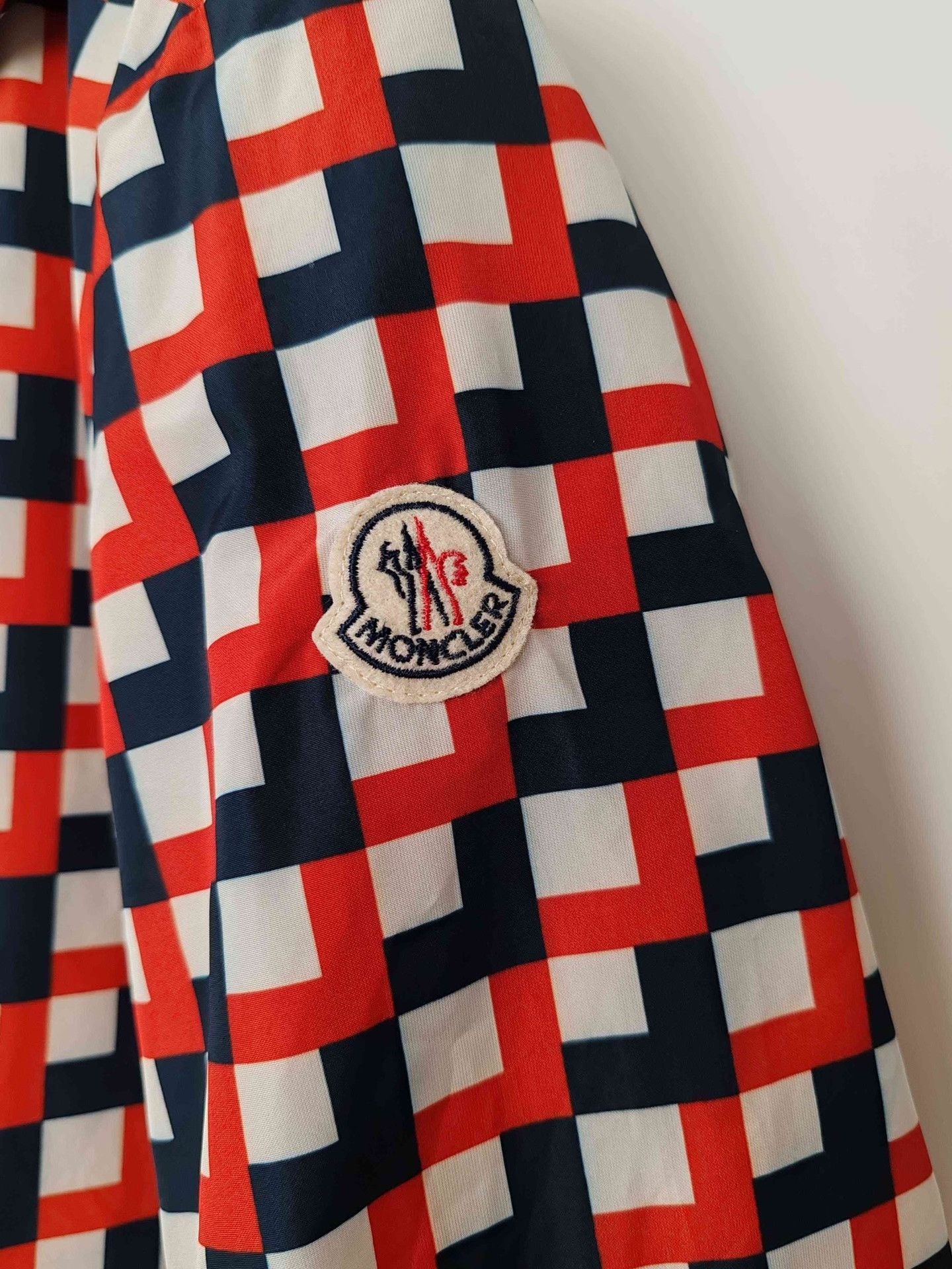 Moncler Moncler Checkered Ruffle Jacket Size L Size L / US 10 / IT 46 - 5 Thumbnail