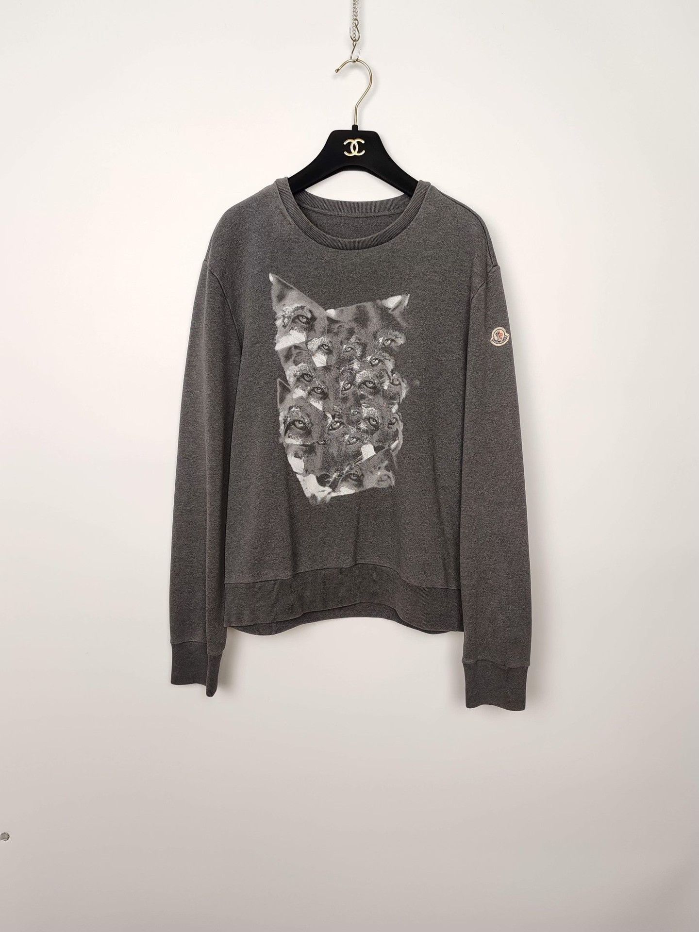 Moncler Moncler Fox Graphic Sweatshirt Size M Size US M / EU 48-50 / 2 - 2 Thumbnail