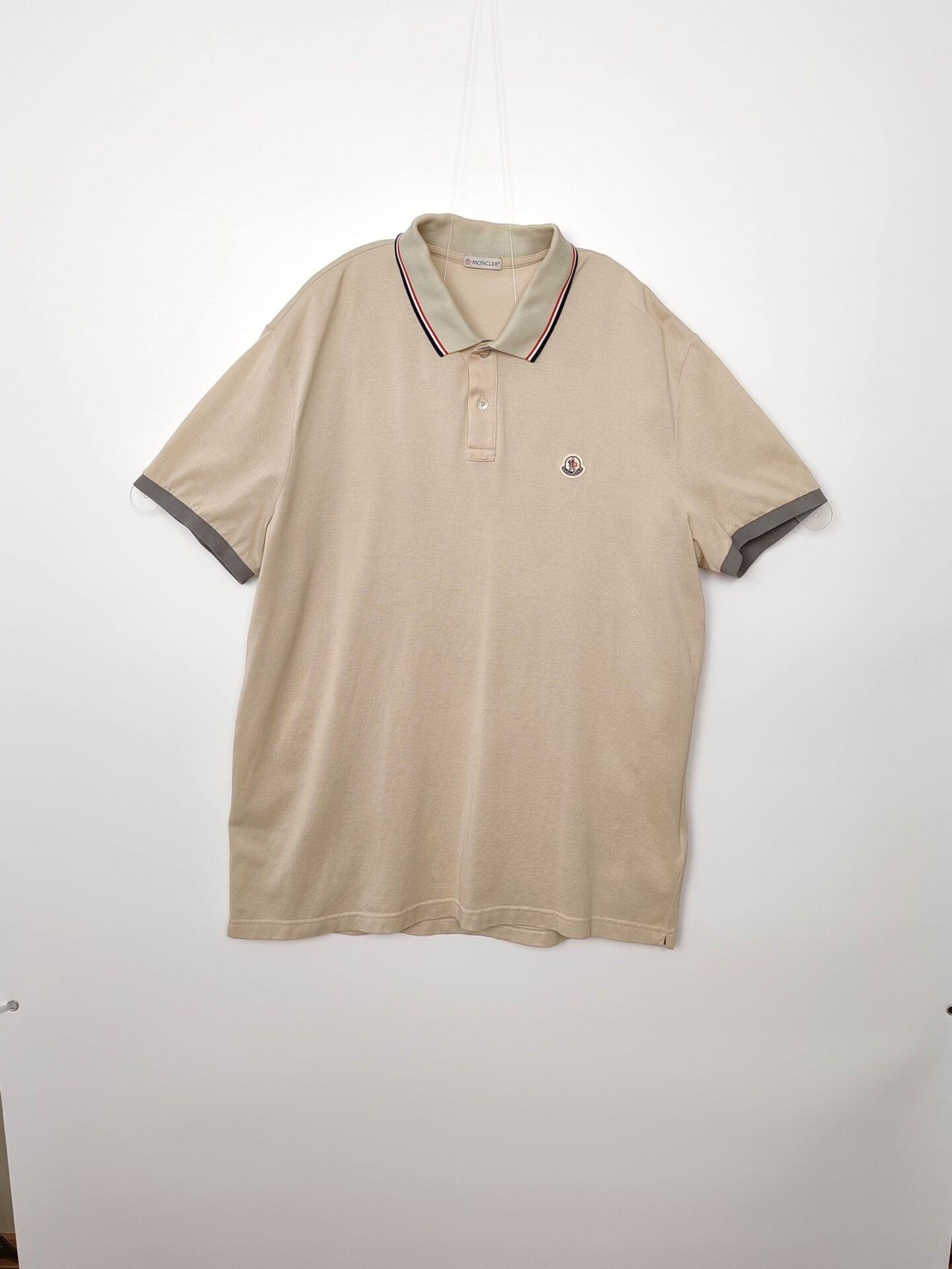 Moncler Moncler Logo Patch Polo Shirt Size XXL Size US XXL / EU 58 / 5 - 2 Thumbnail