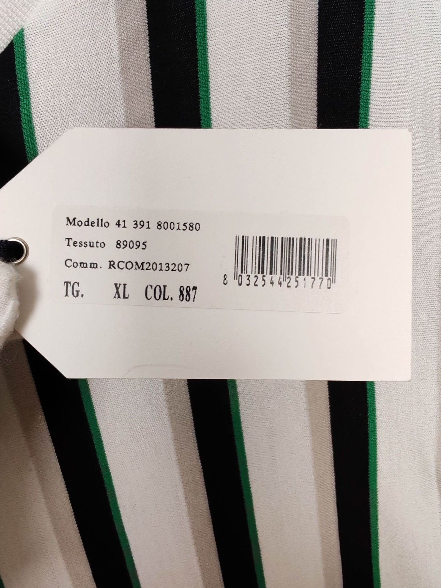 Moncler Gamme Bleu Moncler Gamme Bleu Striped T-Shirt Size XL Size US XL / EU 56 / 4 - 5 Thumbnail