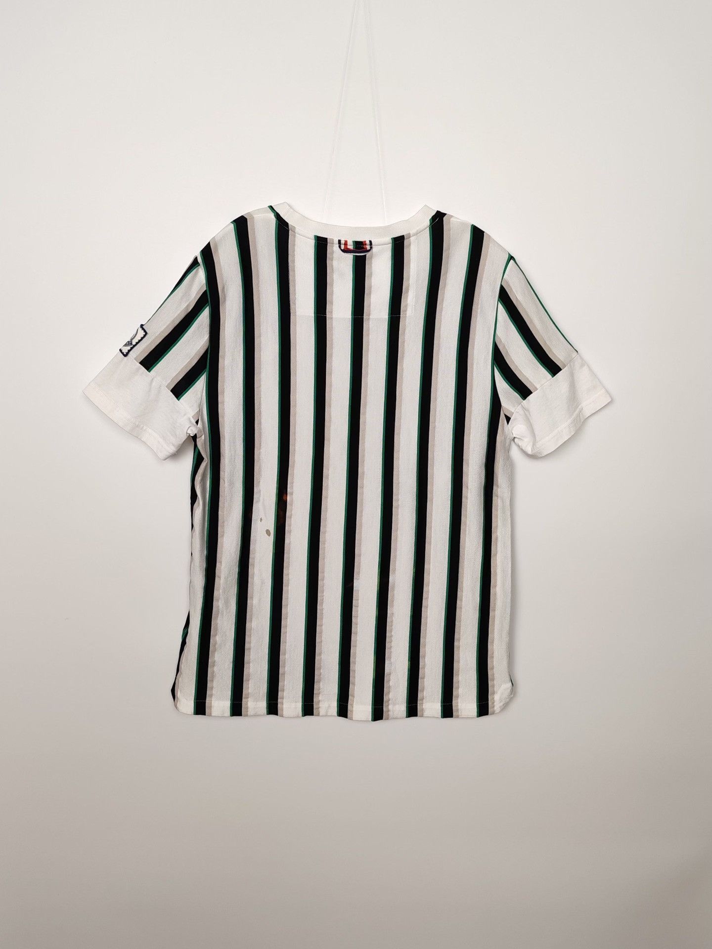 Moncler Gamme Bleu Moncler Gamme Bleu Striped T-Shirt Size XL Size US XL / EU 56 / 4 - 3 Thumbnail