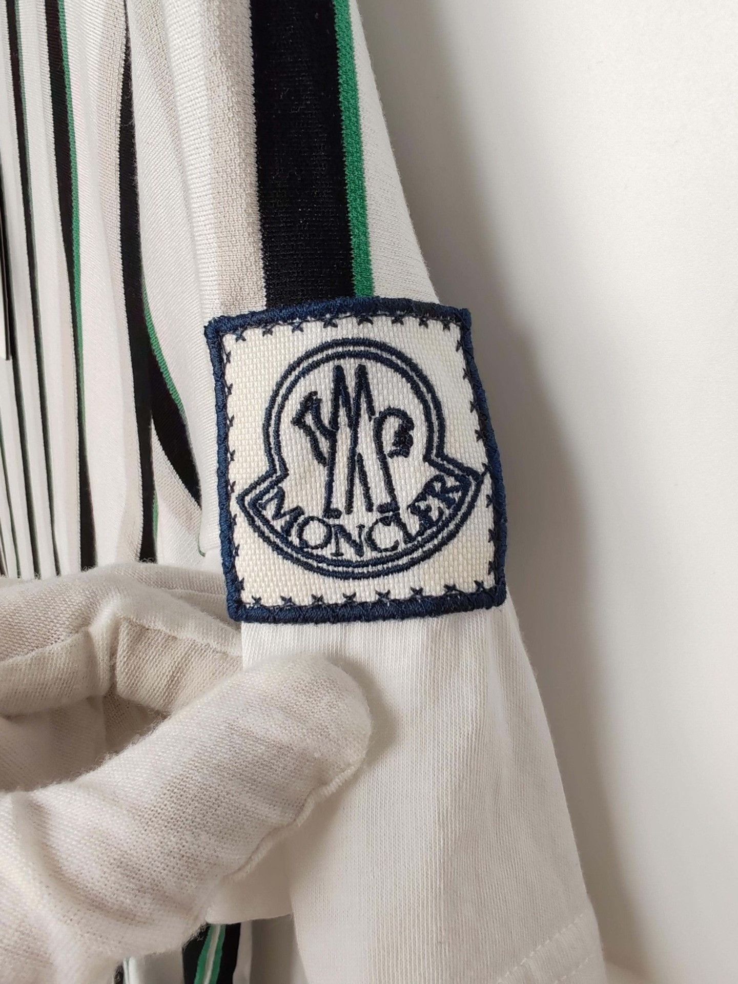 Moncler Gamme Bleu Moncler Gamme Bleu Striped T-Shirt Size XL Size US XL / EU 56 / 4 - 6 Thumbnail