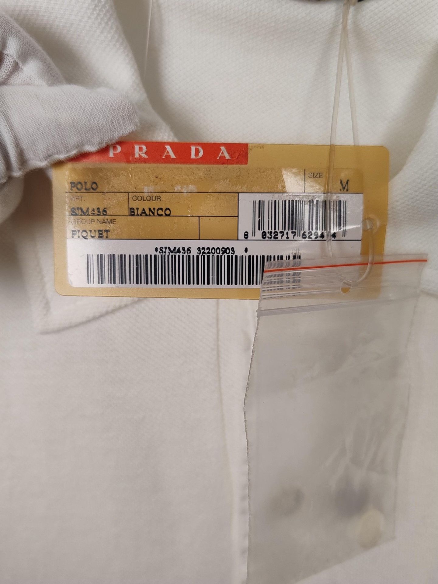Prada Prada Logo Patch Polo Shirt Size M Size US M / EU 48-50 / 2 - 6 Thumbnail