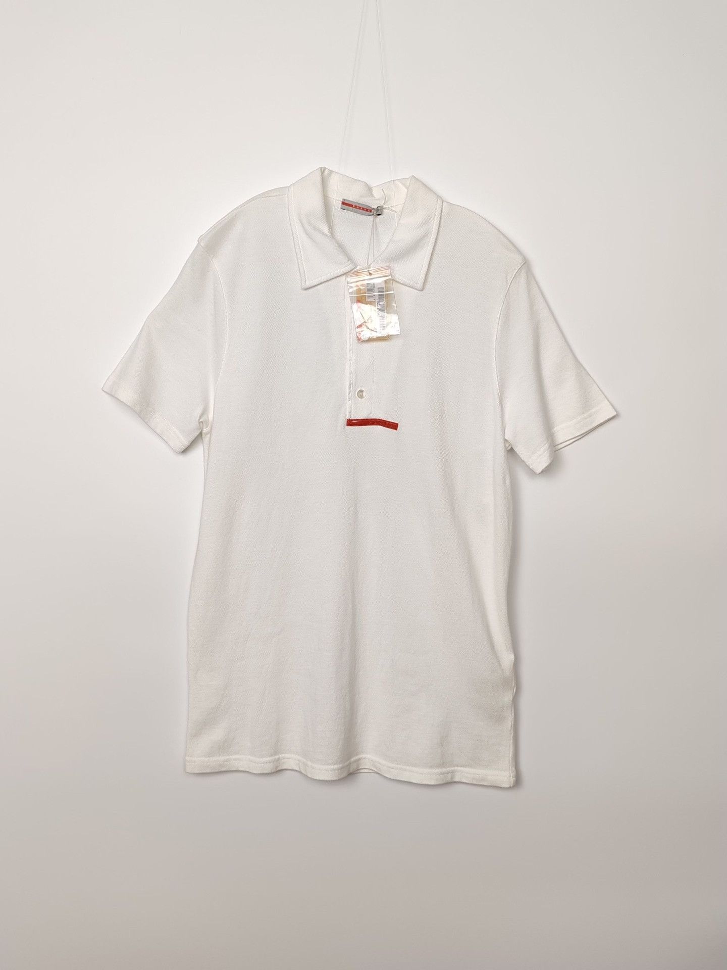Prada Prada Logo Patch Polo Shirt Size M Size US M / EU 48-50 / 2 - 2 Thumbnail