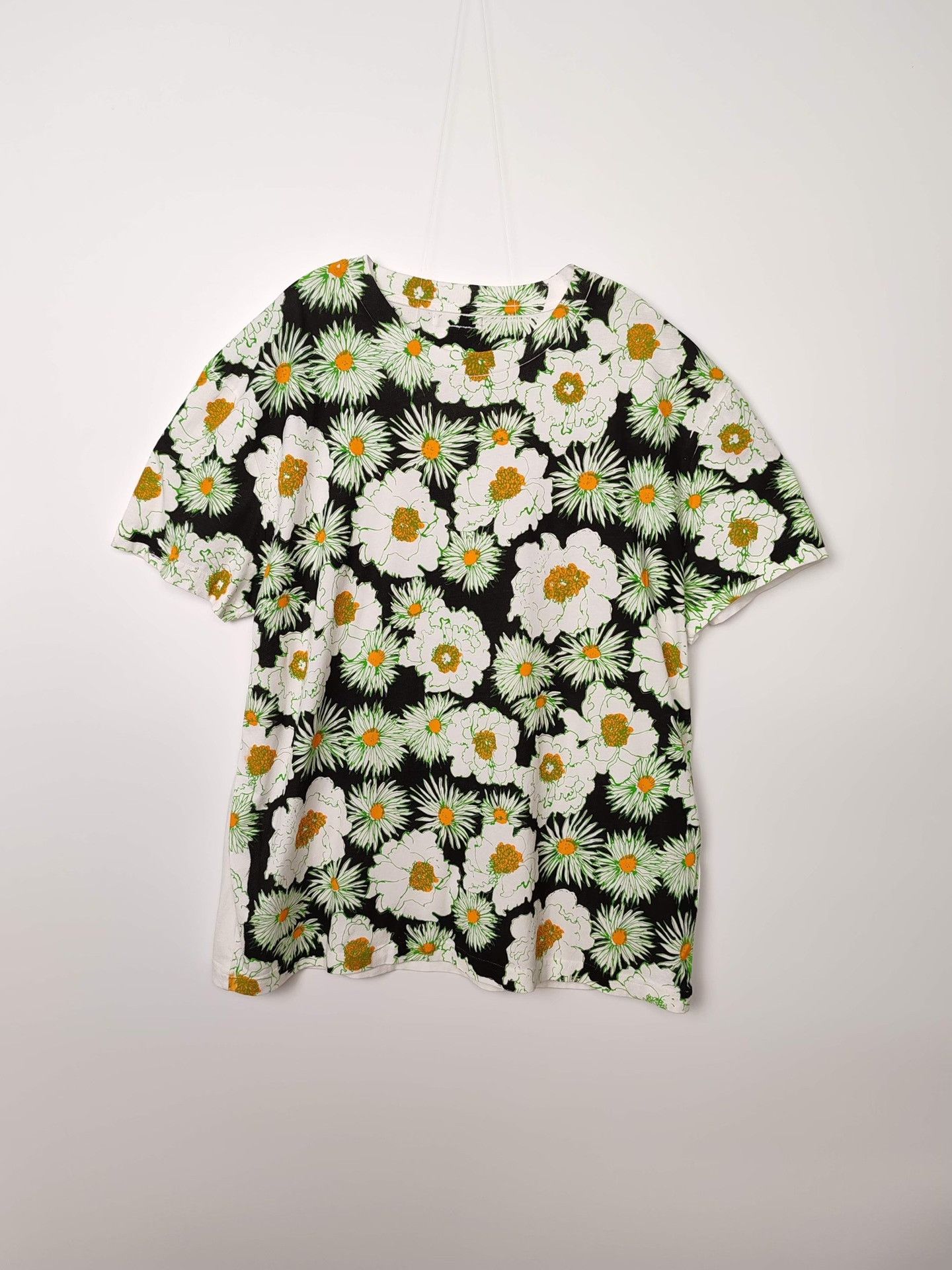 Prada Prada Floral Print T-Shirt XXL Size US XXL / EU 58 / 5 - 2 Thumbnail