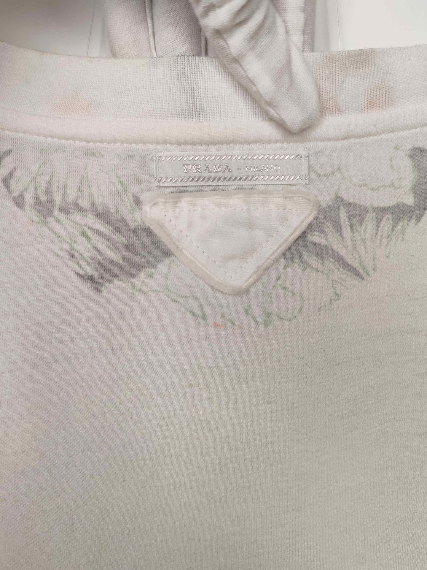 Prada Prada Floral Print T-Shirt XXL Size US XXL / EU 58 / 5 - 4 Thumbnail
