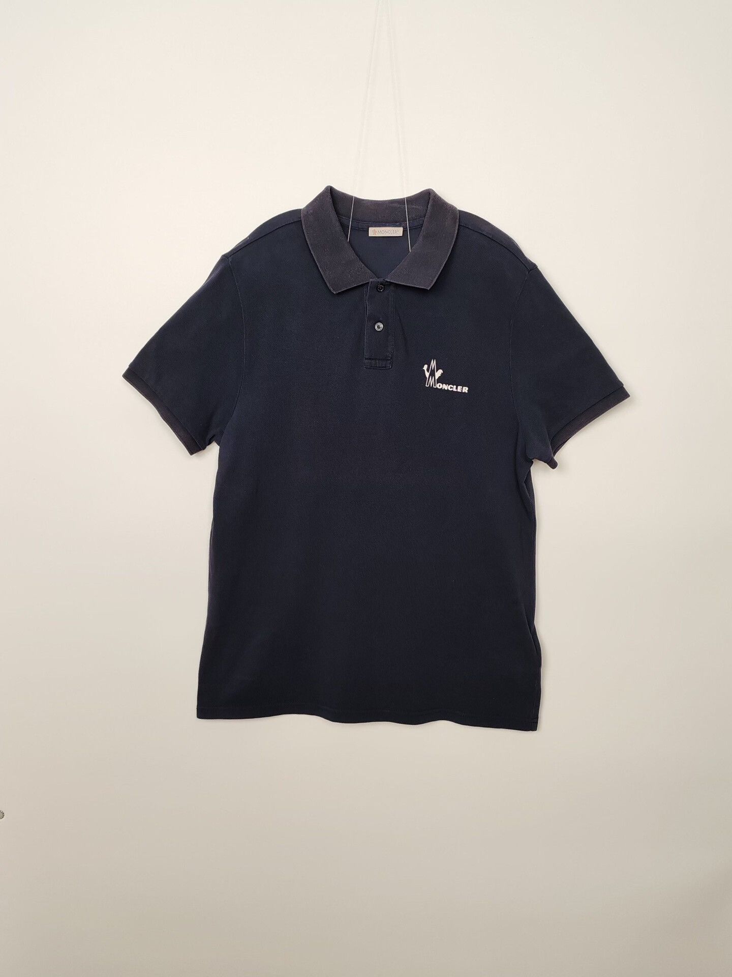 Moncler Moncler Logo Polo Shirt Size M Size US M / EU 48-50 / 2 - 2 Thumbnail