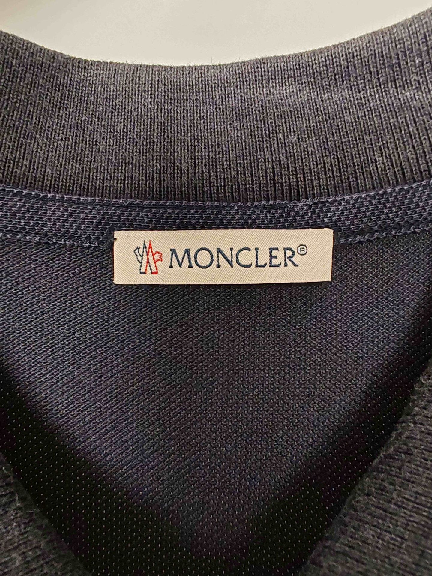 Moncler Moncler Logo Polo Shirt Size M Size US M / EU 48-50 / 2 - 4 Thumbnail